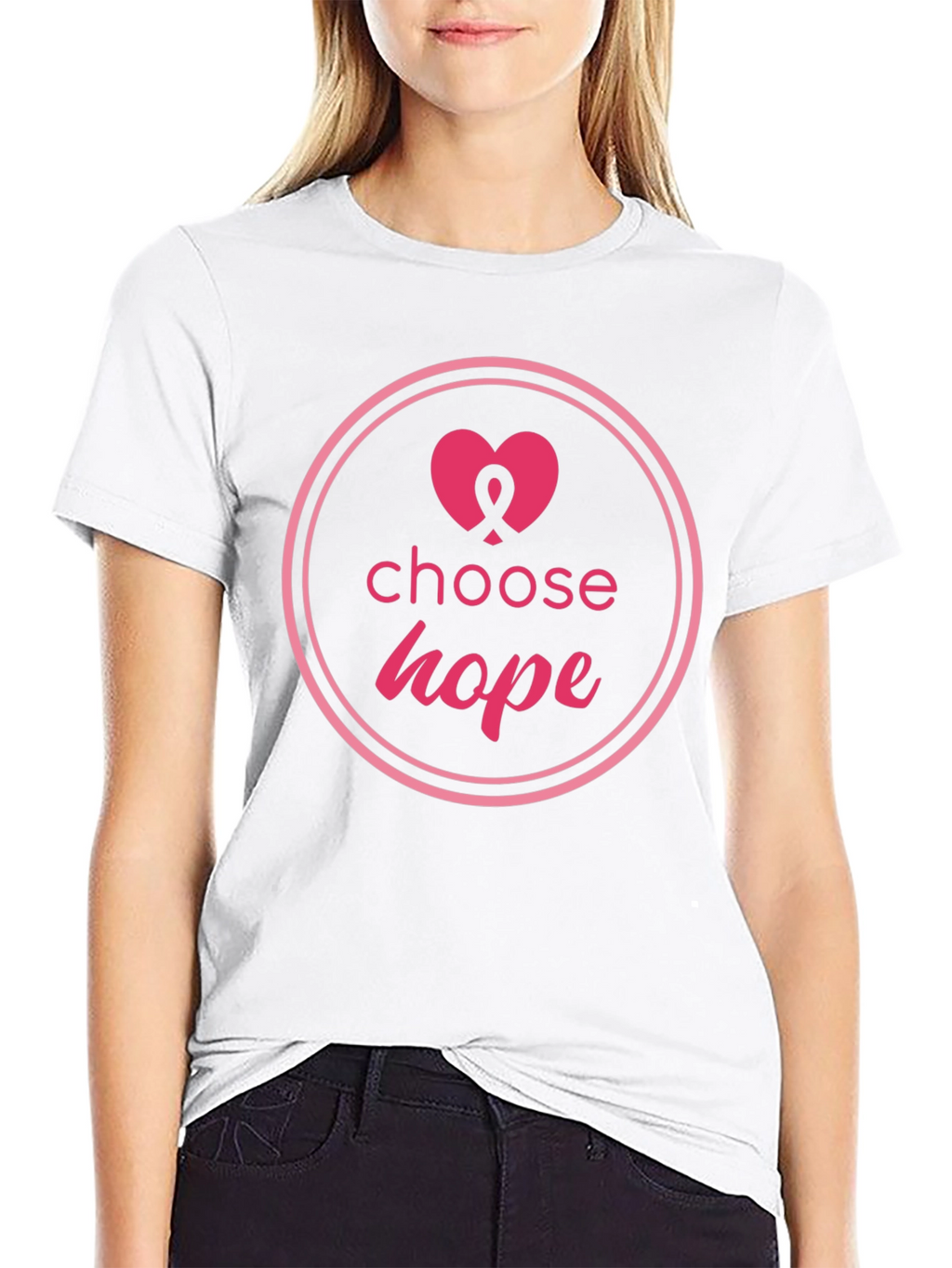 Choose Hope Breast Cancer Awareness T-Shirt