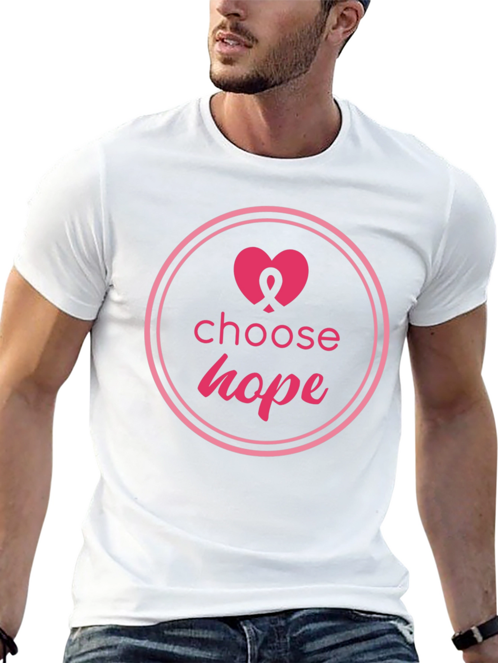 Choose Hope Breast Cancer Awareness T-Shirt