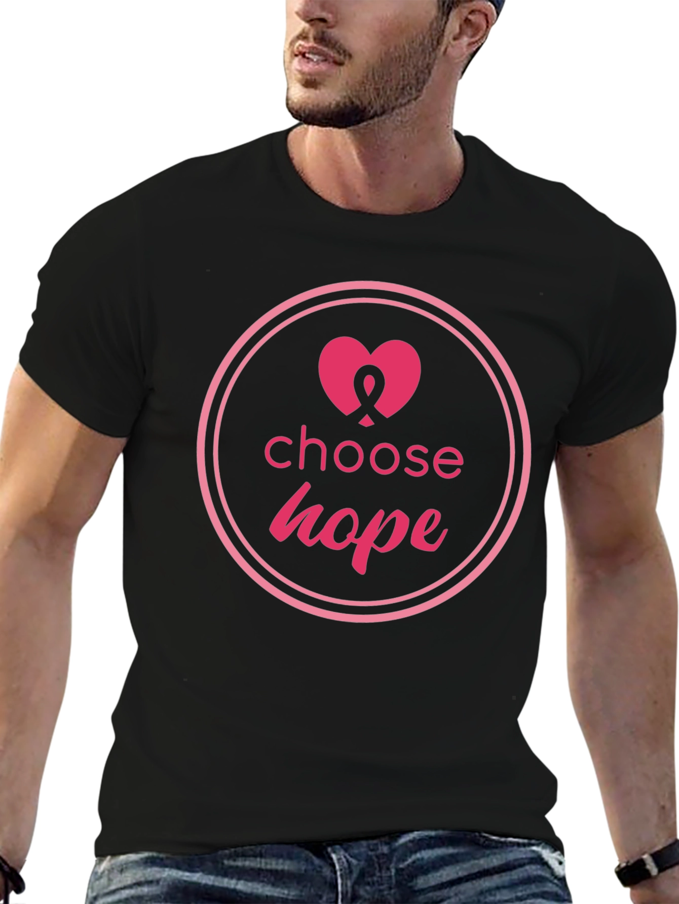 Choose Hope Breast Cancer Awareness T-Shirt