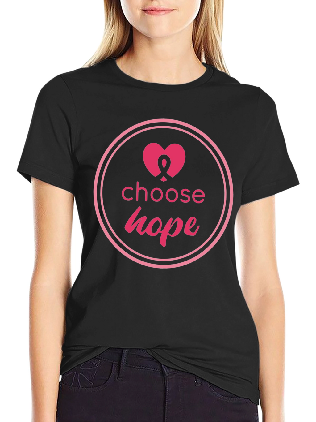 Choose Hope Breast Cancer Awareness T-Shirt
