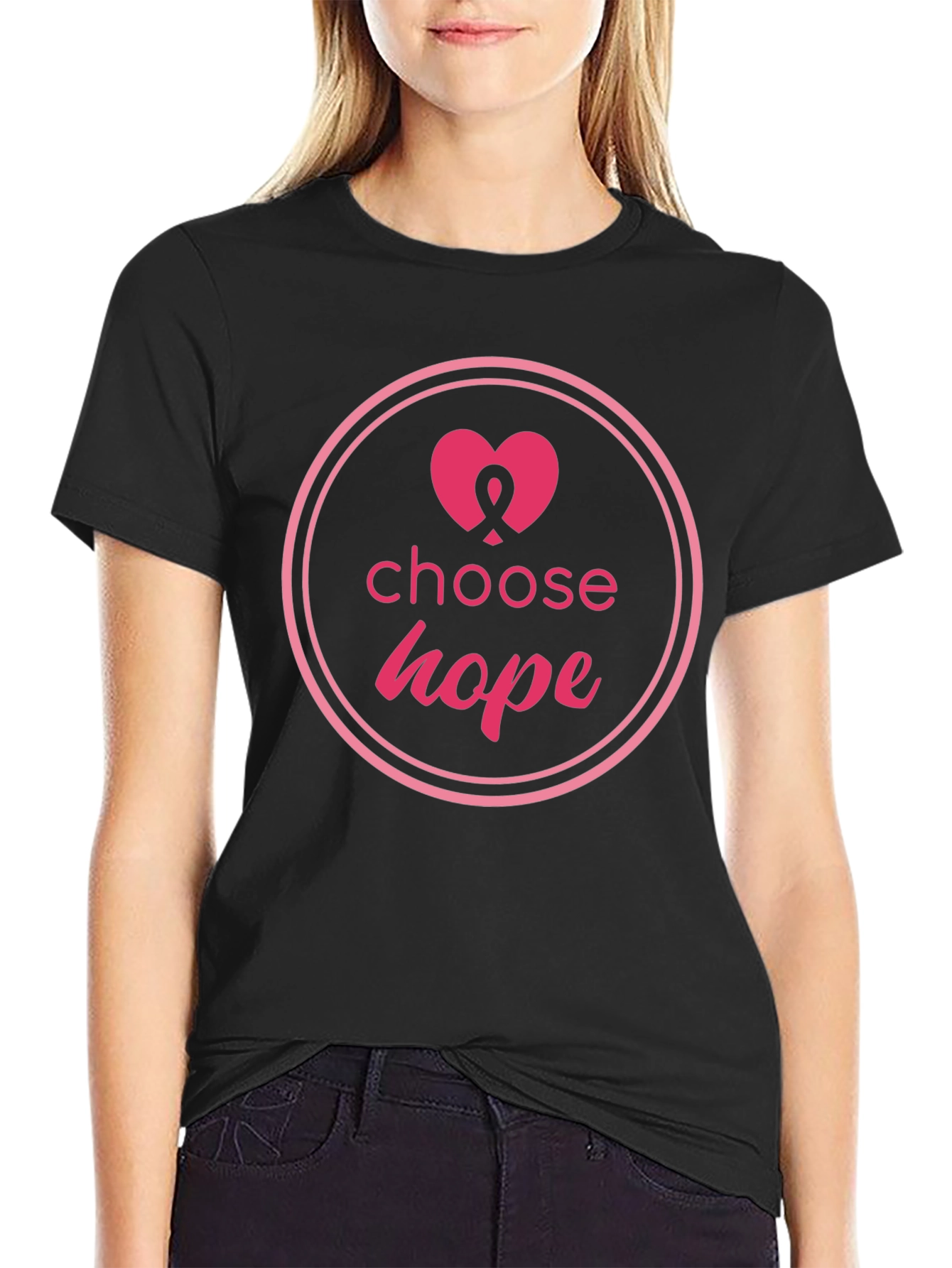 Choose Hope Breast Cancer Awareness T-Shirt