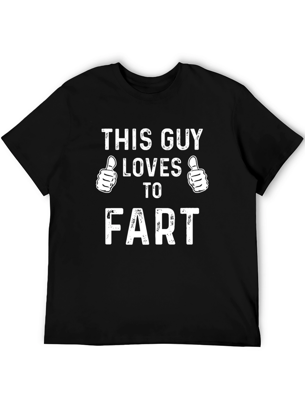 Funny This Guy Loves to Fart Graphic Tee
