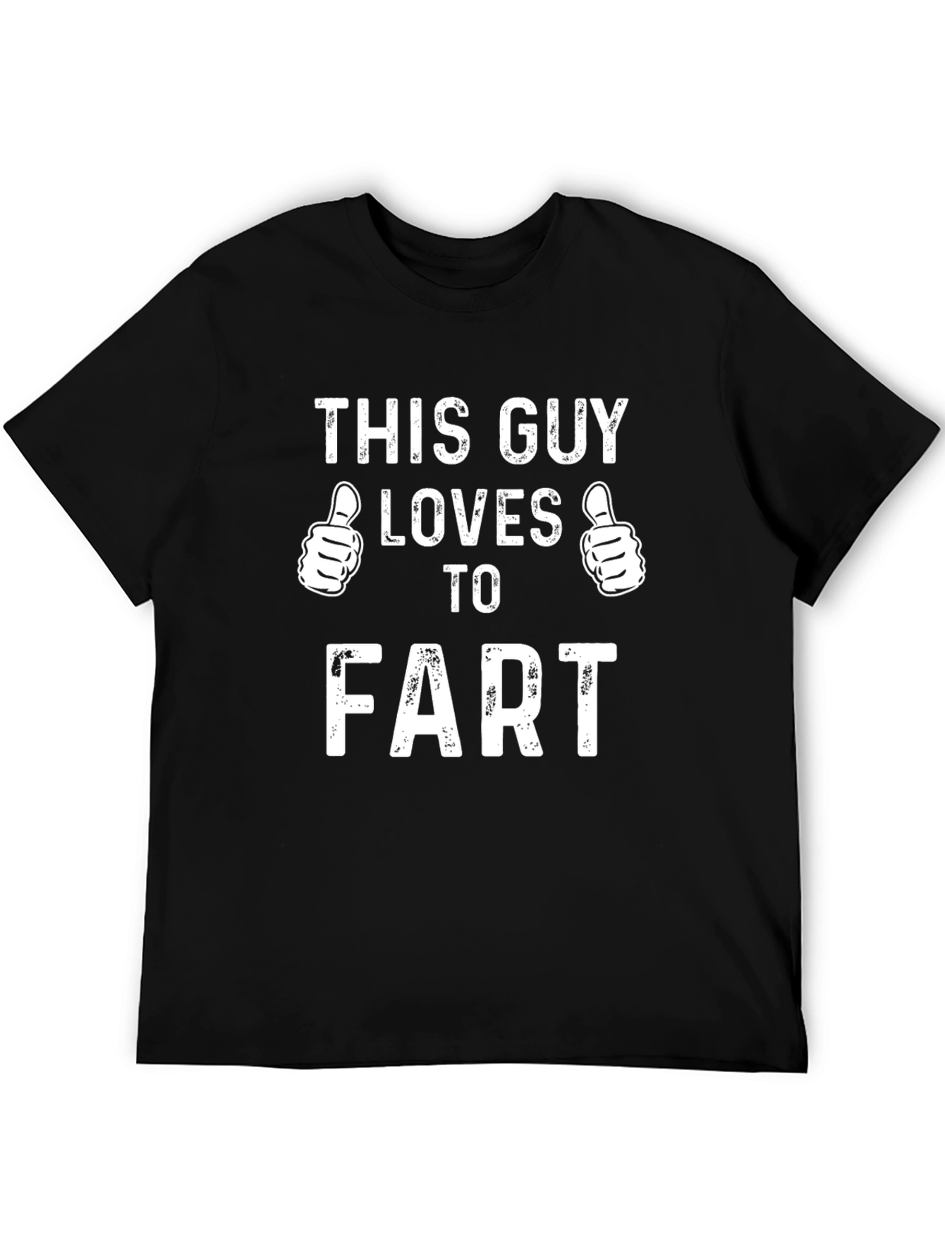 Funny This Guy Loves to Fart Graphic Tee