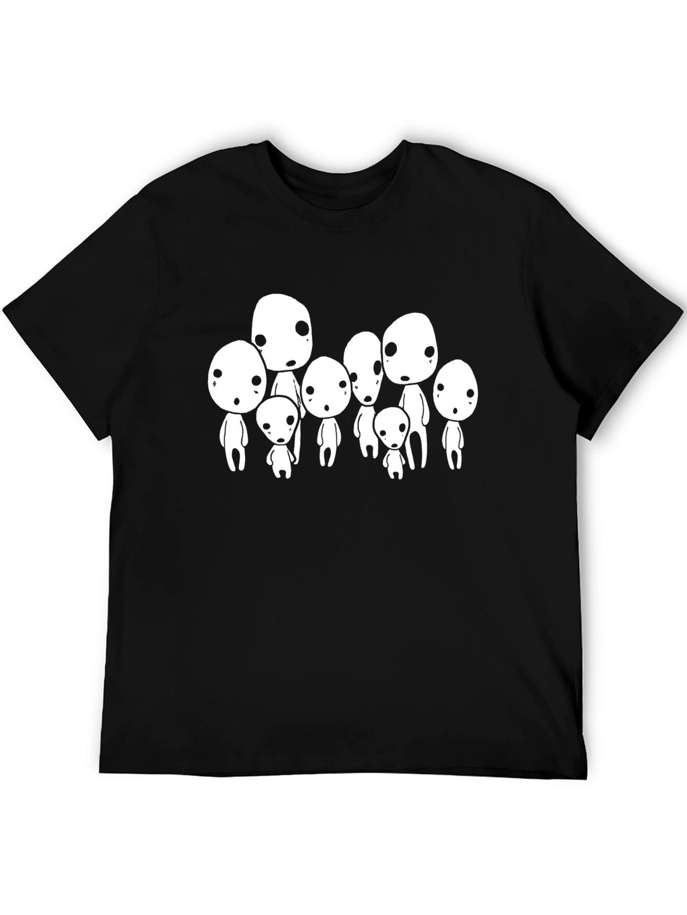 Spirited Away Kodama T-Shirt - Black