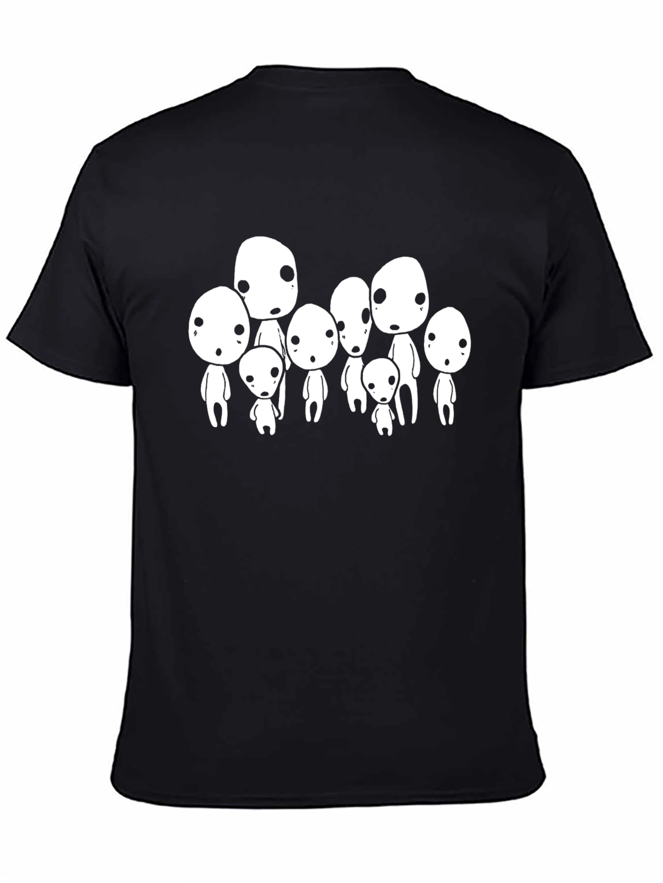 Spirited Away Kodama T-Shirt - Black