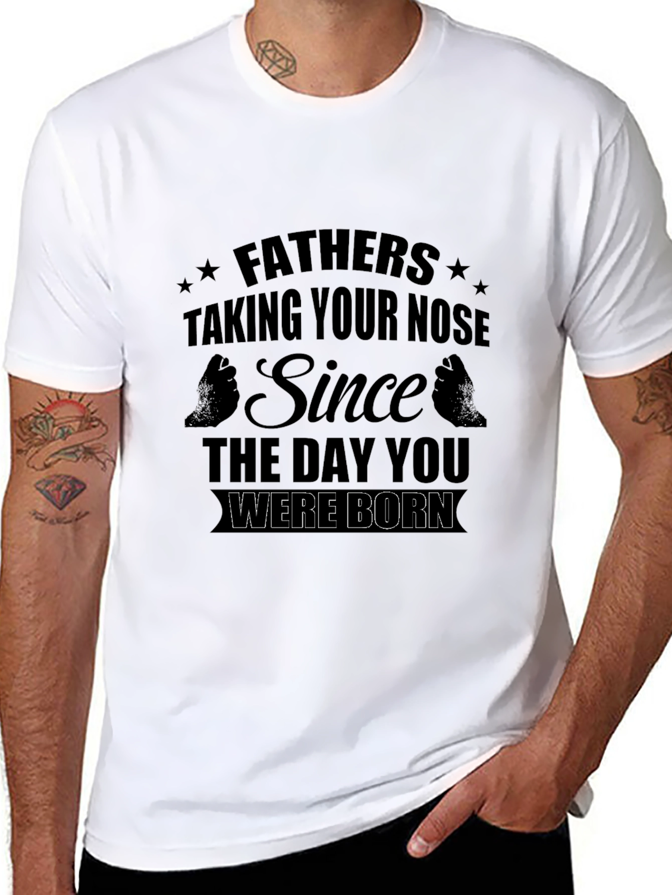 Fathers Taking Your Nose T-Shirt