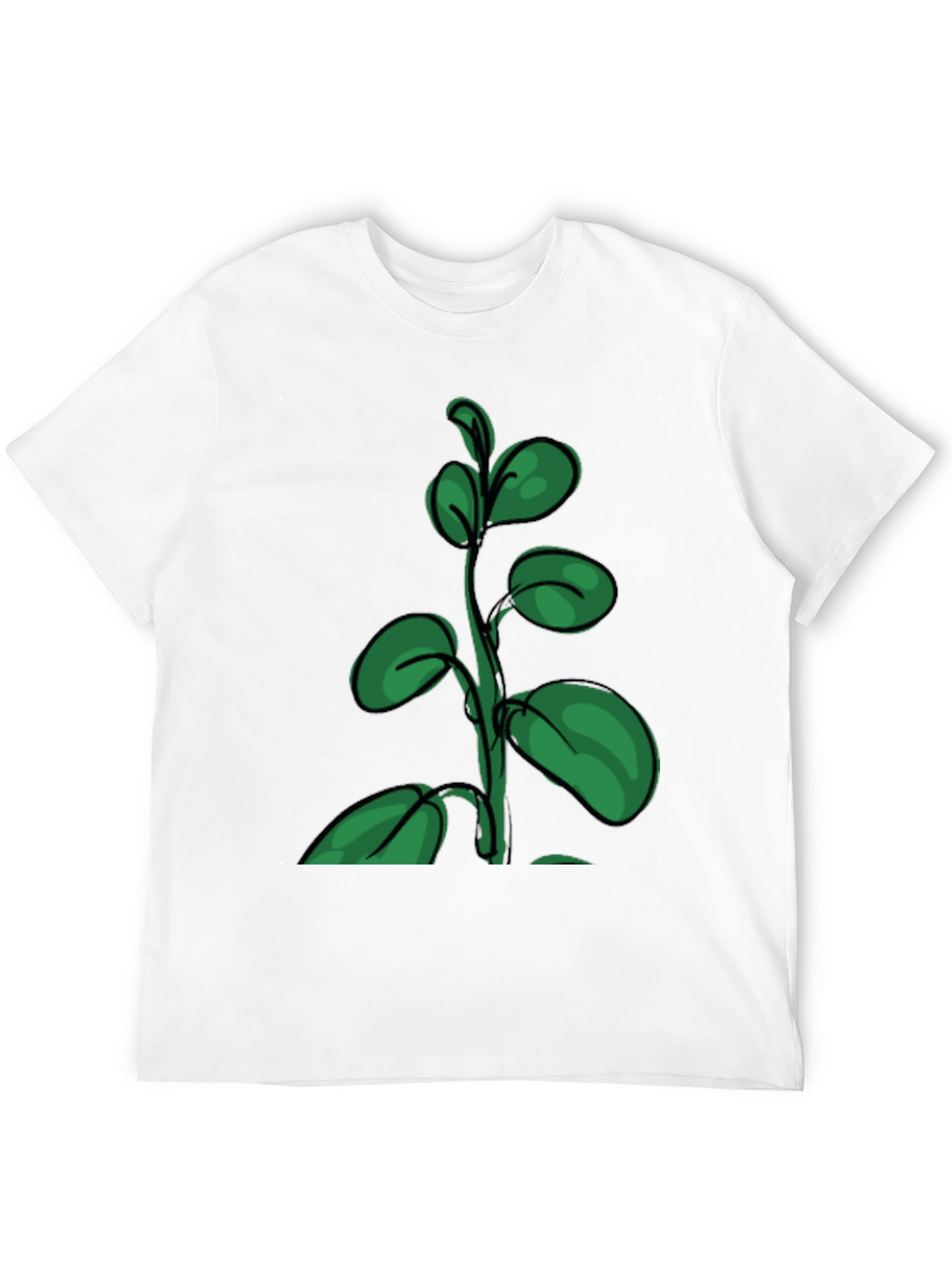Nature Plant Graphic T-Shirt