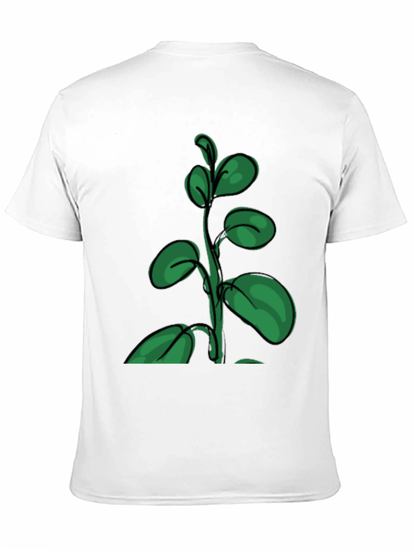 Nature Plant Graphic T-Shirt
