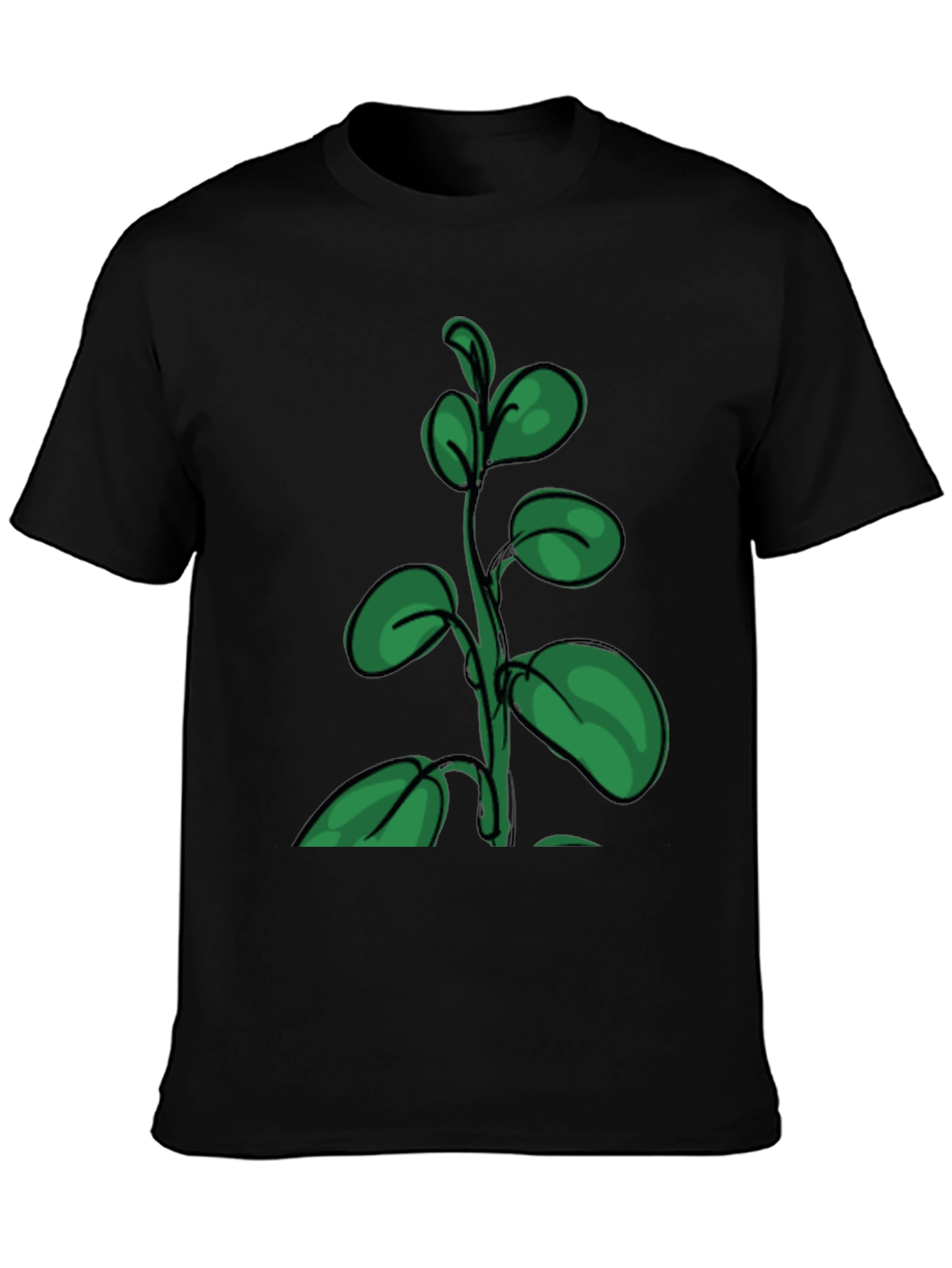 Nature Plant Graphic T-Shirt