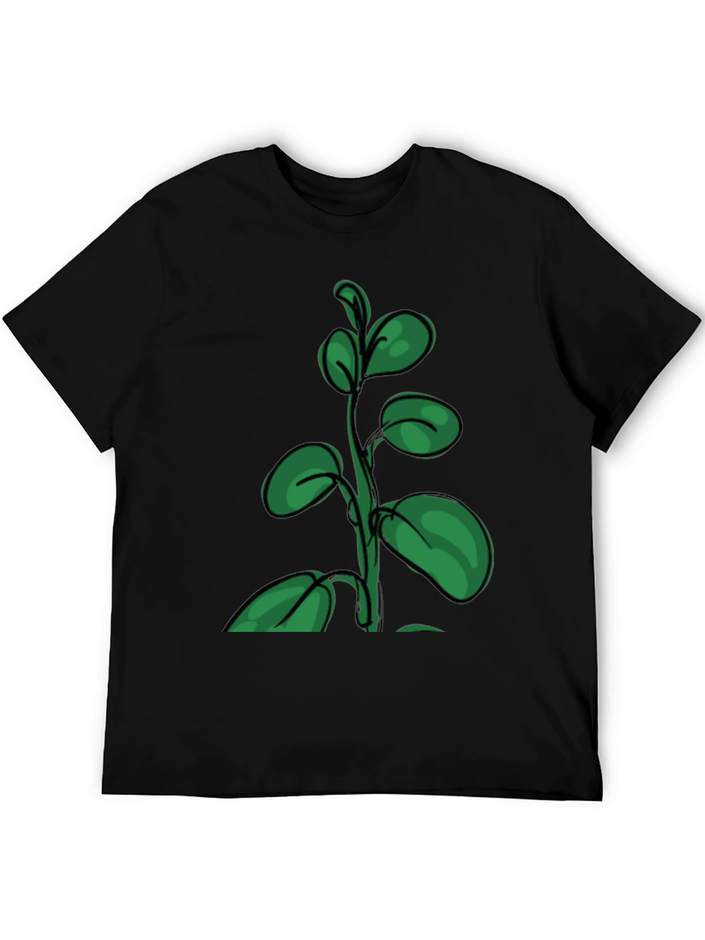 Nature Plant Graphic T-Shirt