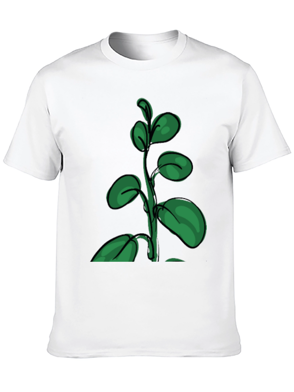 Nature Plant Graphic T-Shirt