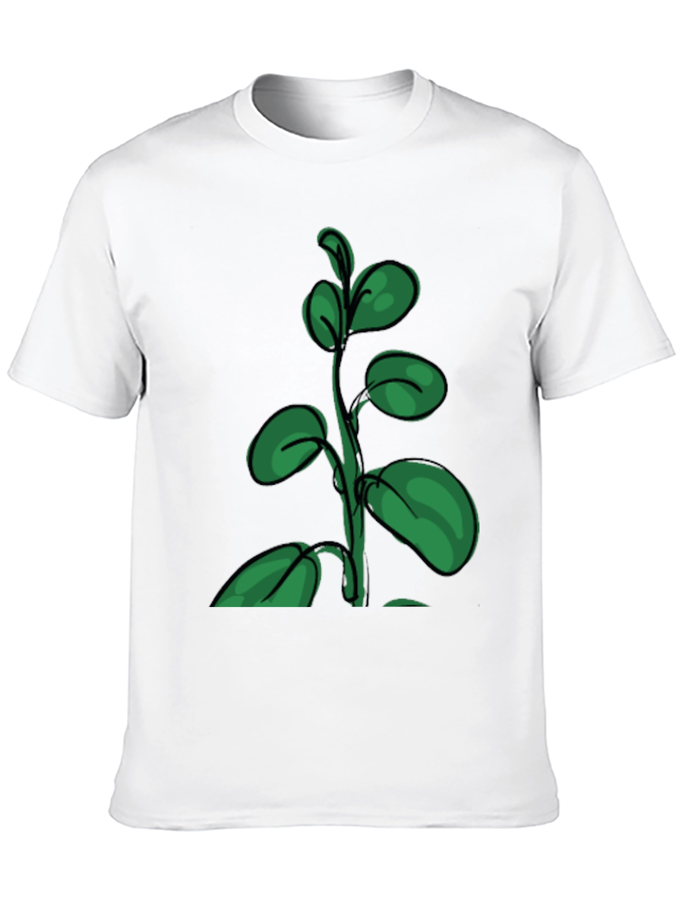 Nature Plant Graphic T-Shirt