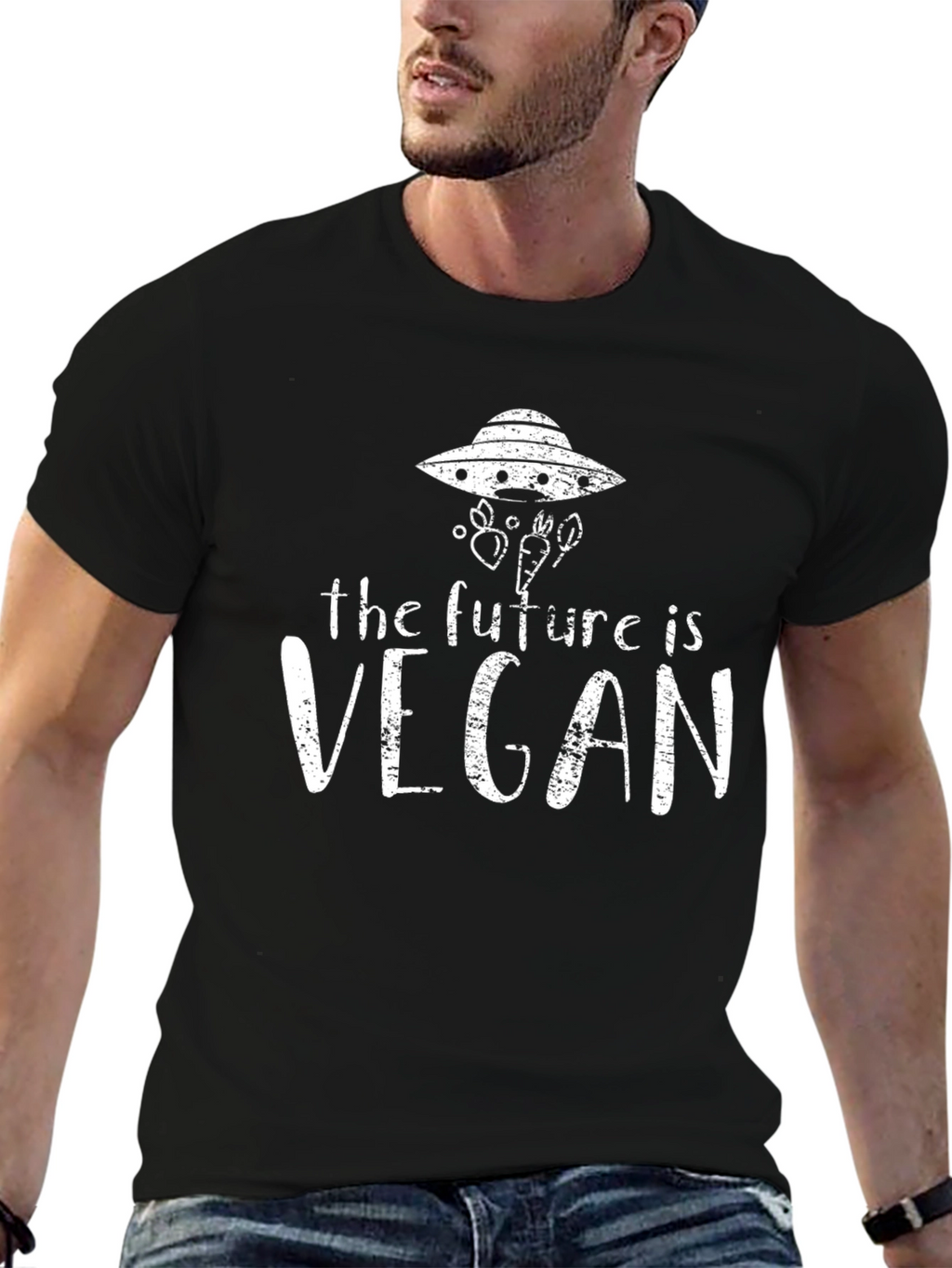 Vegan Future UFO T-Shirt