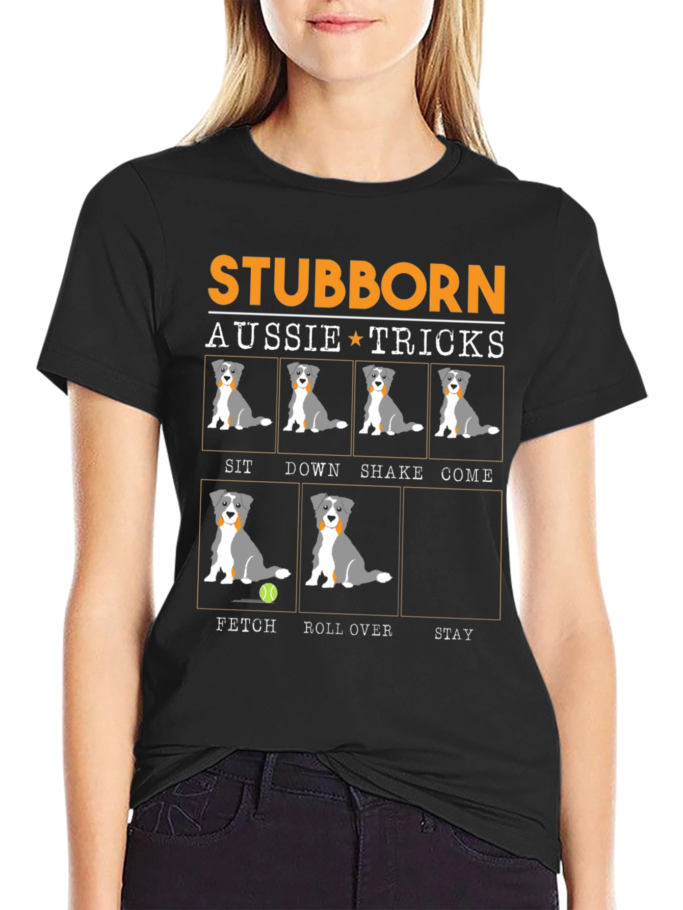Stubborn Aussie Tricks T-Shirt