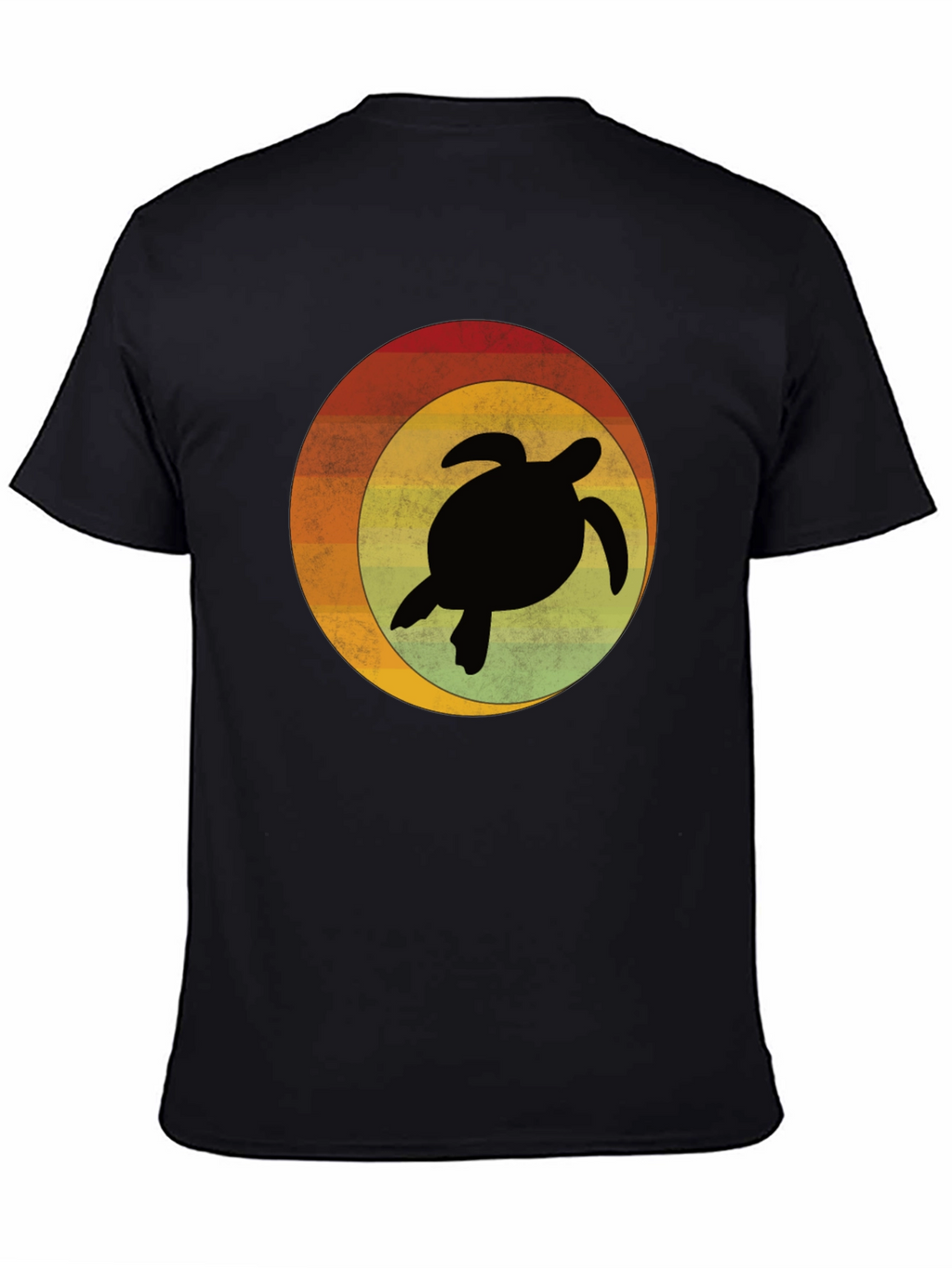 Retro Turtle Graphic T-Shirt