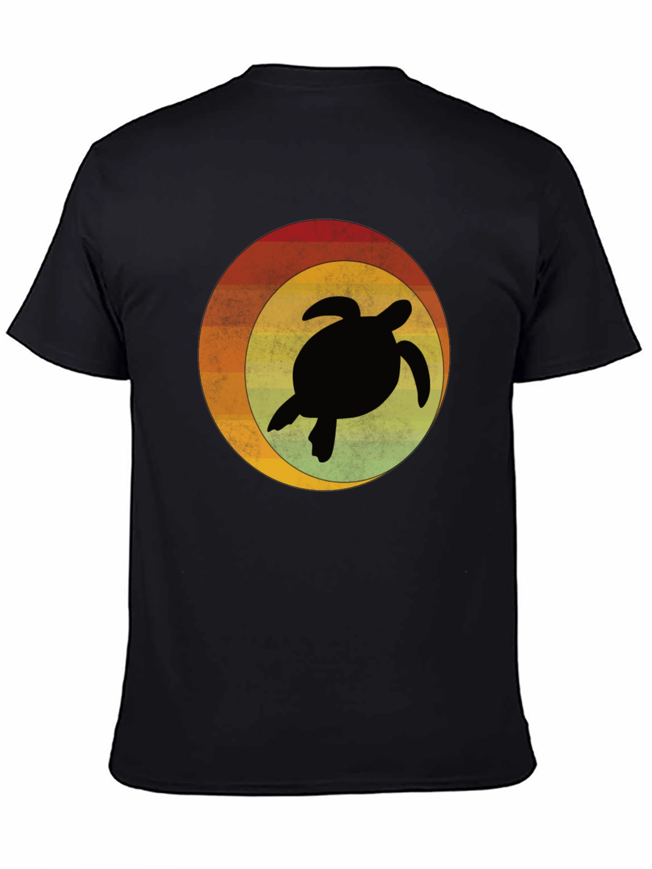 Retro Turtle Graphic T-Shirt