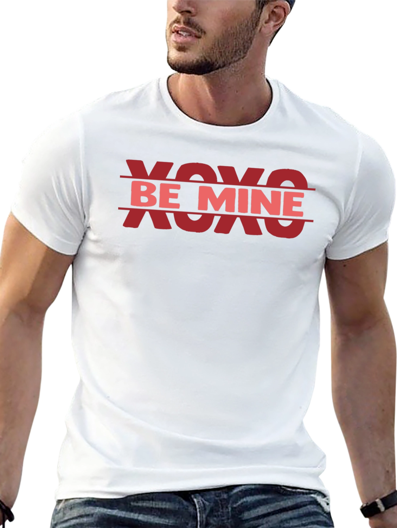 XOXO Be Mine Valentines Day Graphic Tee