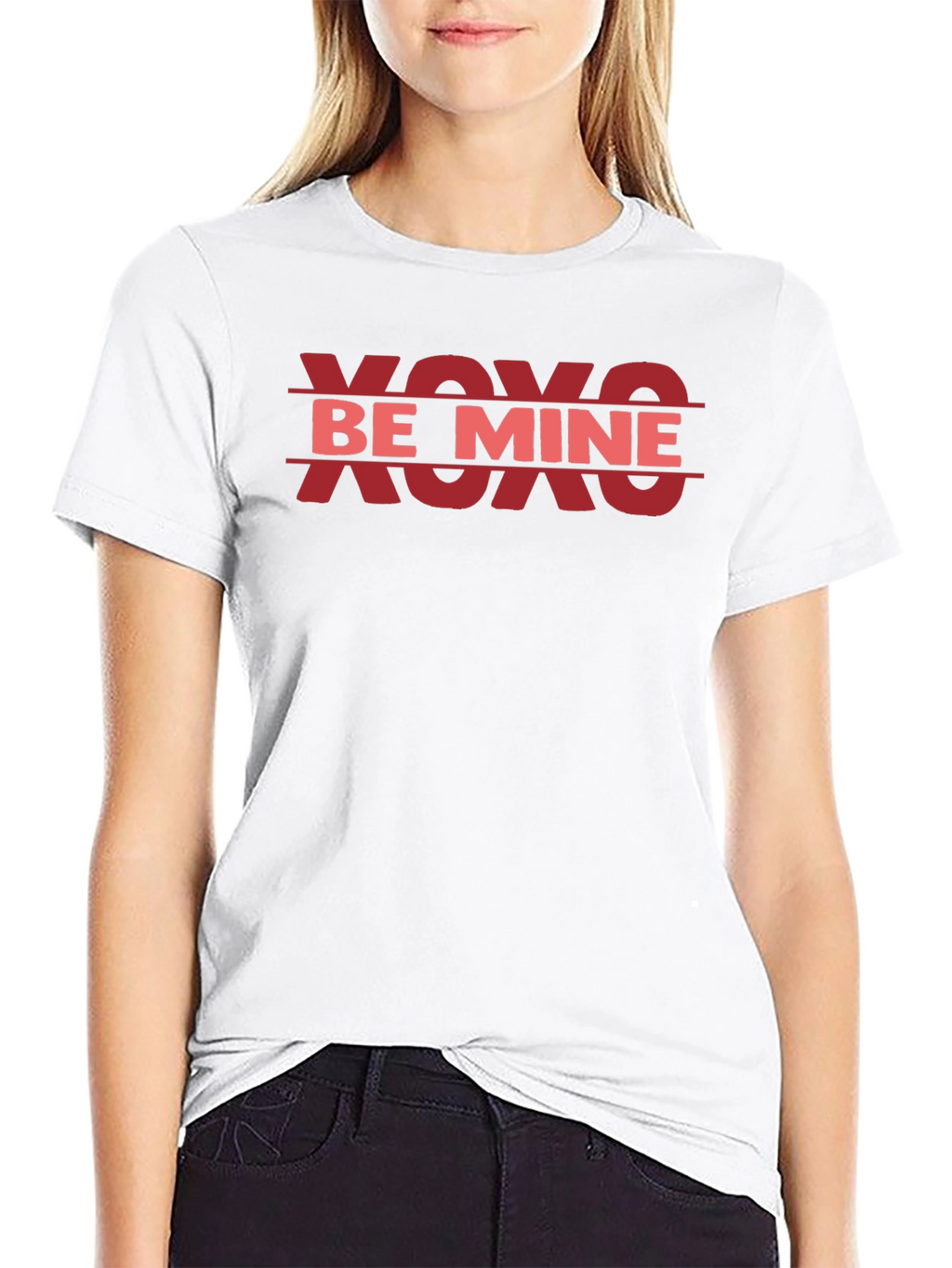 XOXO Be Mine Valentines Day Graphic Tee