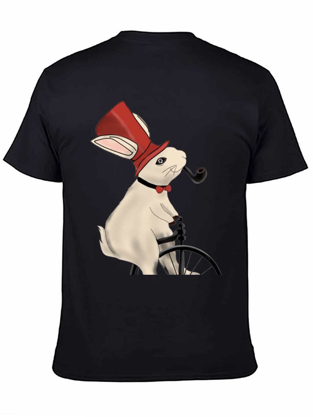 Rabbit Gentleman T-Shirt - Unique Design