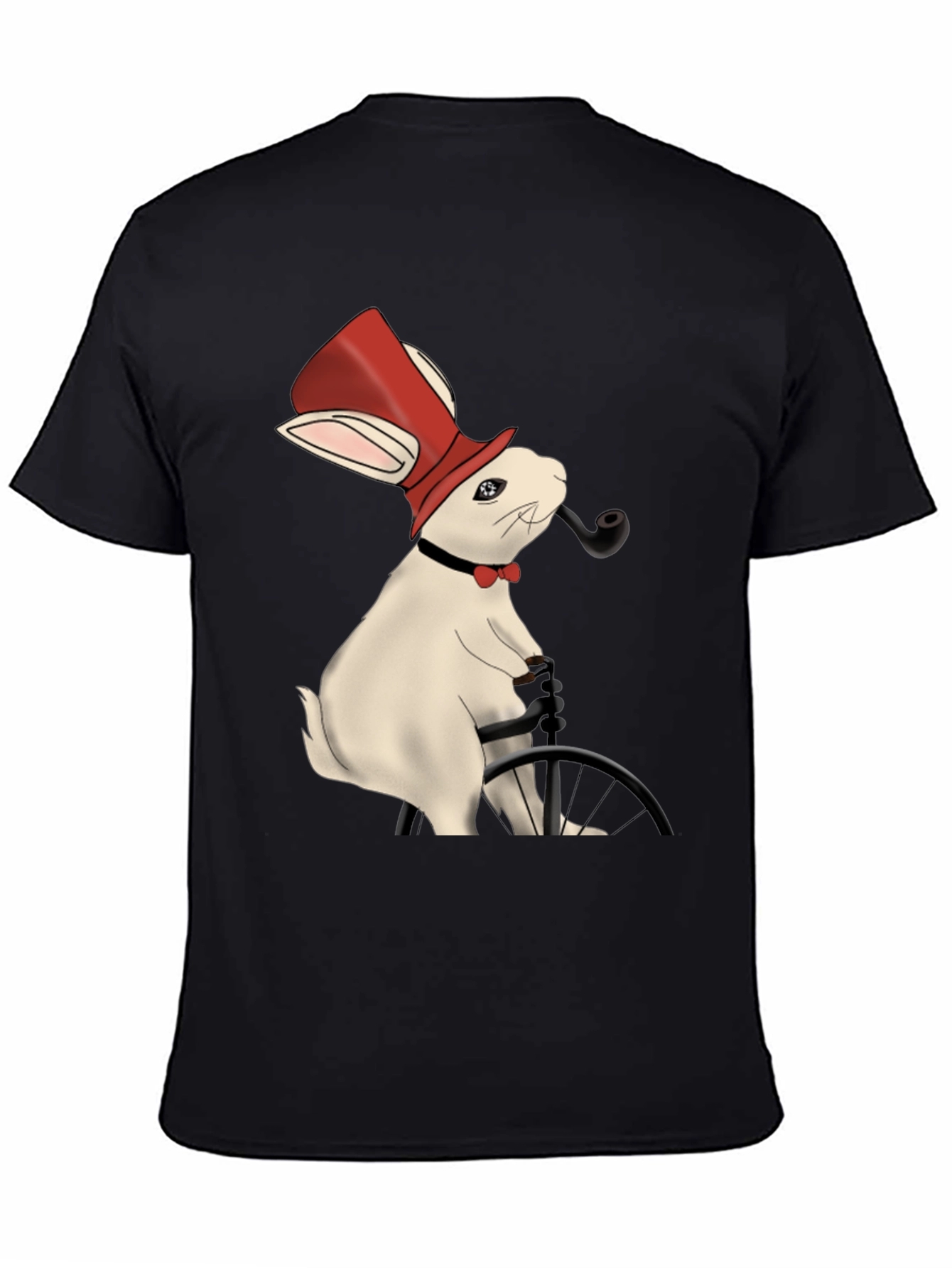 Rabbit Gentleman T-Shirt - Unique Design