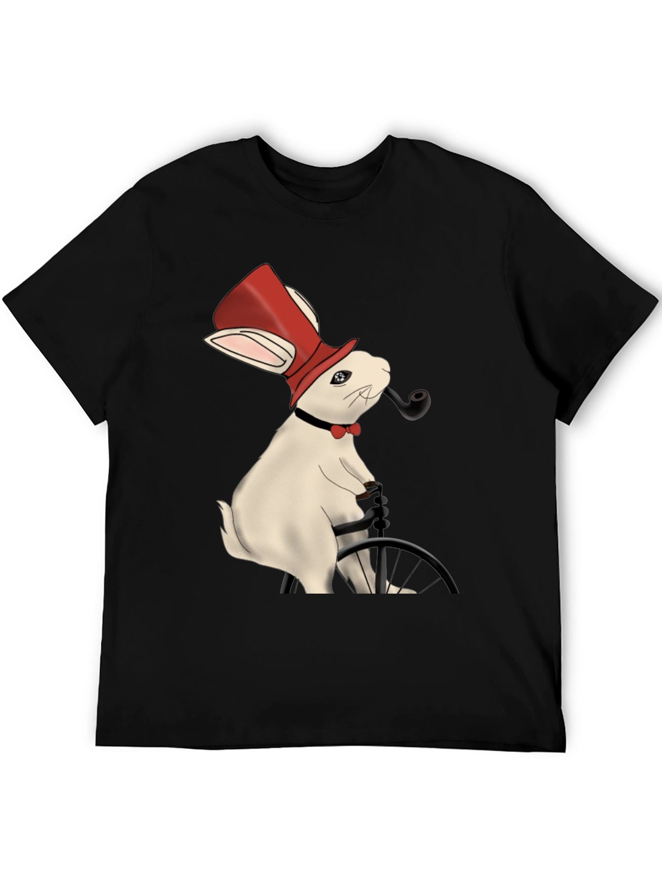 Rabbit Gentleman T-Shirt - Unique Design