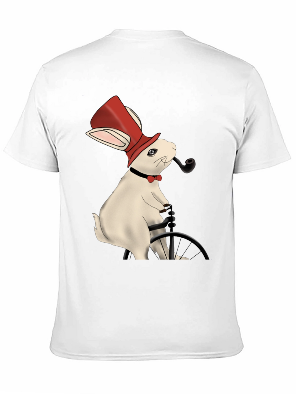 Rabbit Gentleman T-Shirt - Unique Design