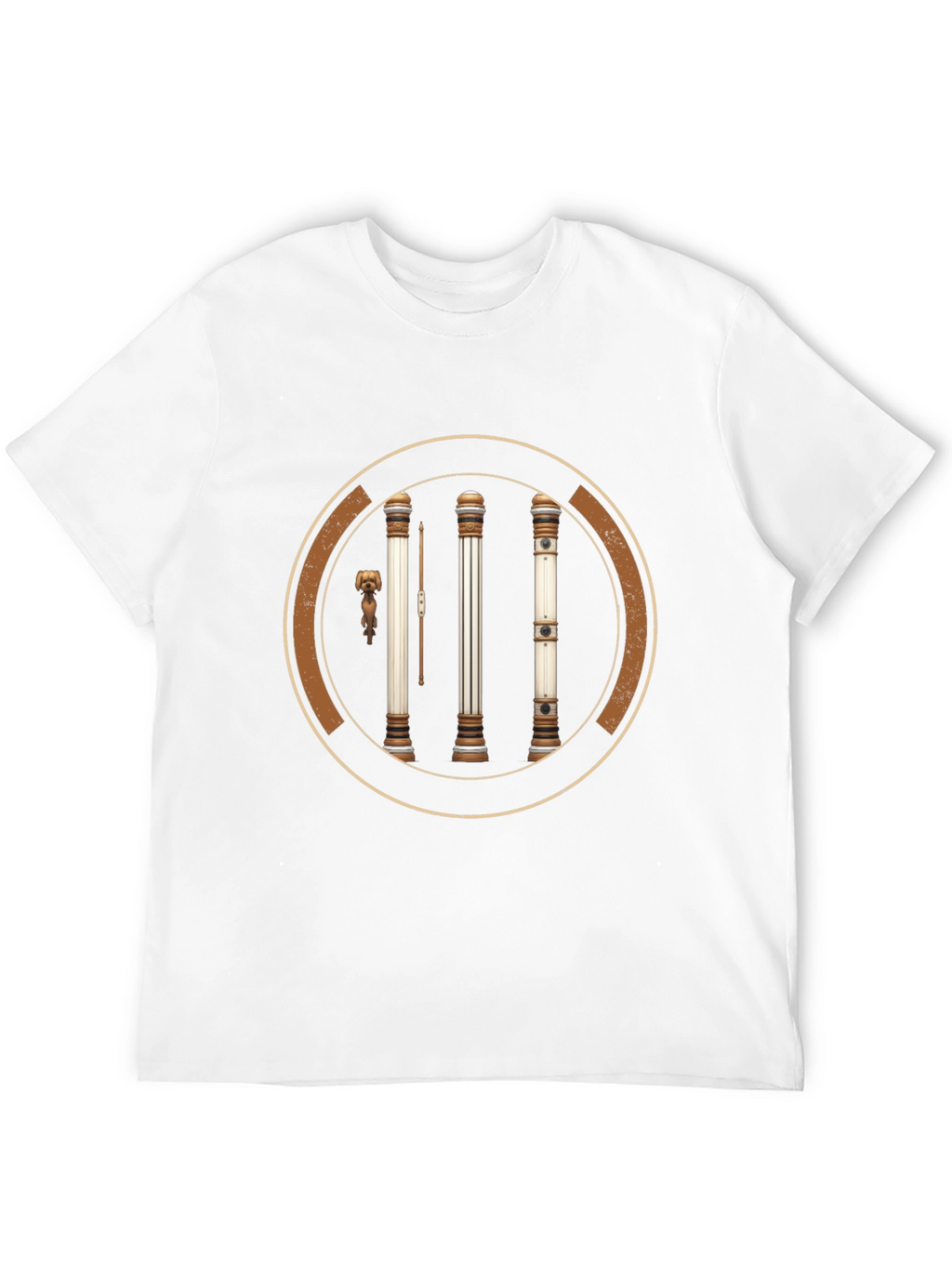 Pillar Graphic Black T-Shirt
