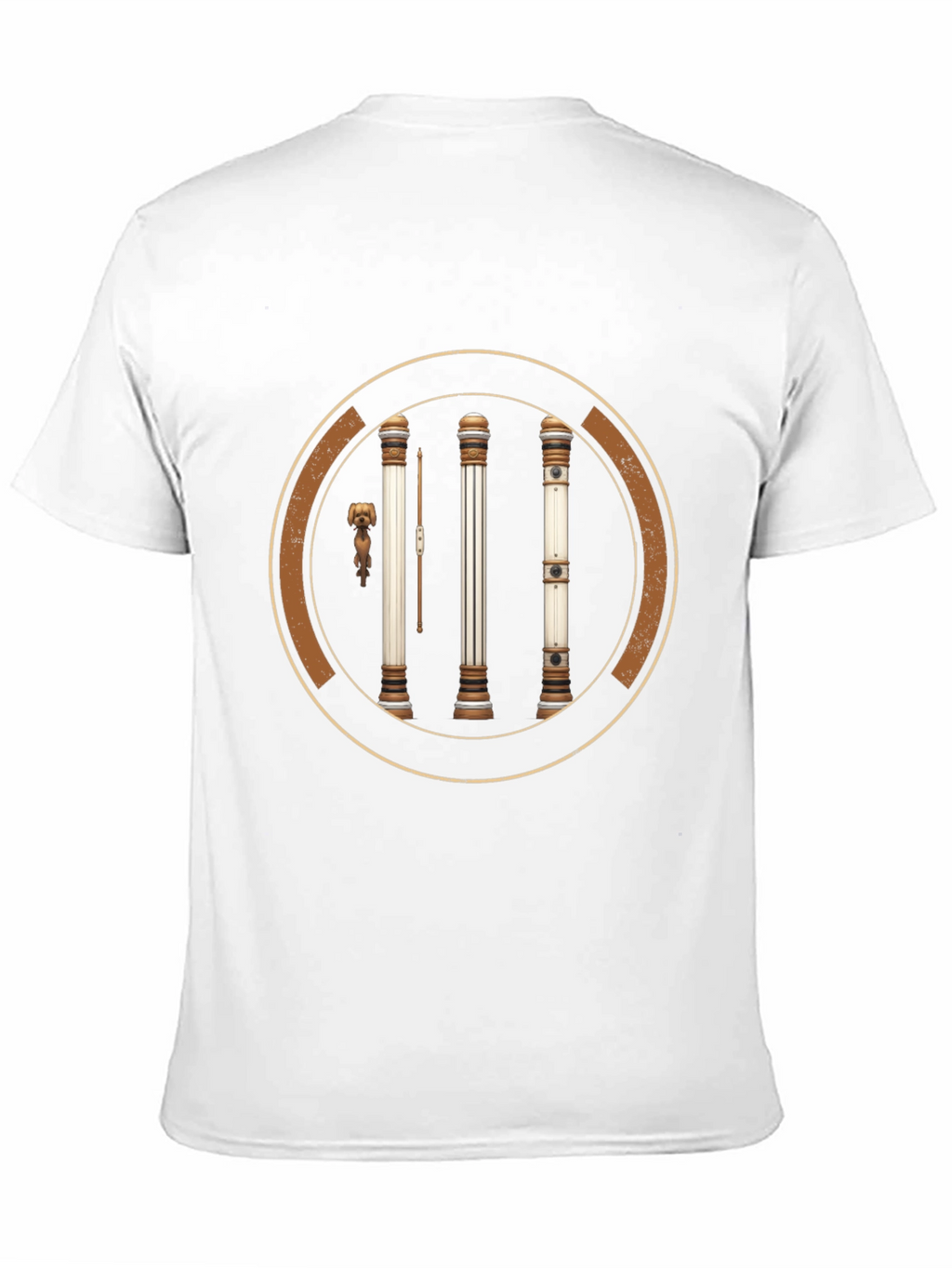 Pillar Graphic Black T-Shirt