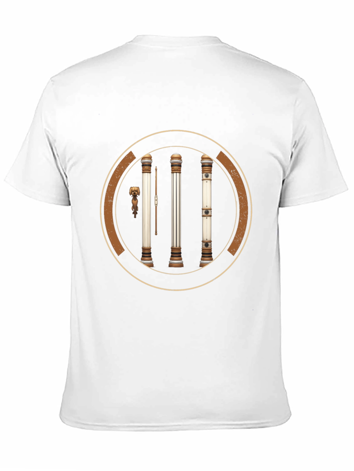 Pillar Graphic Black T-Shirt
