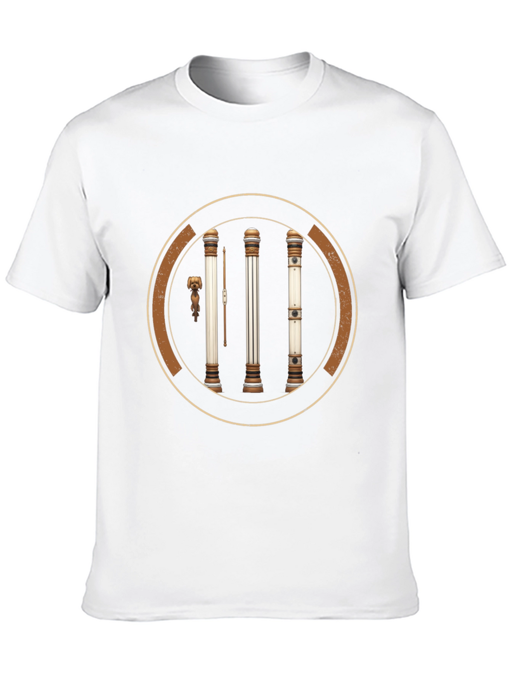 Pillar Graphic Black T-Shirt