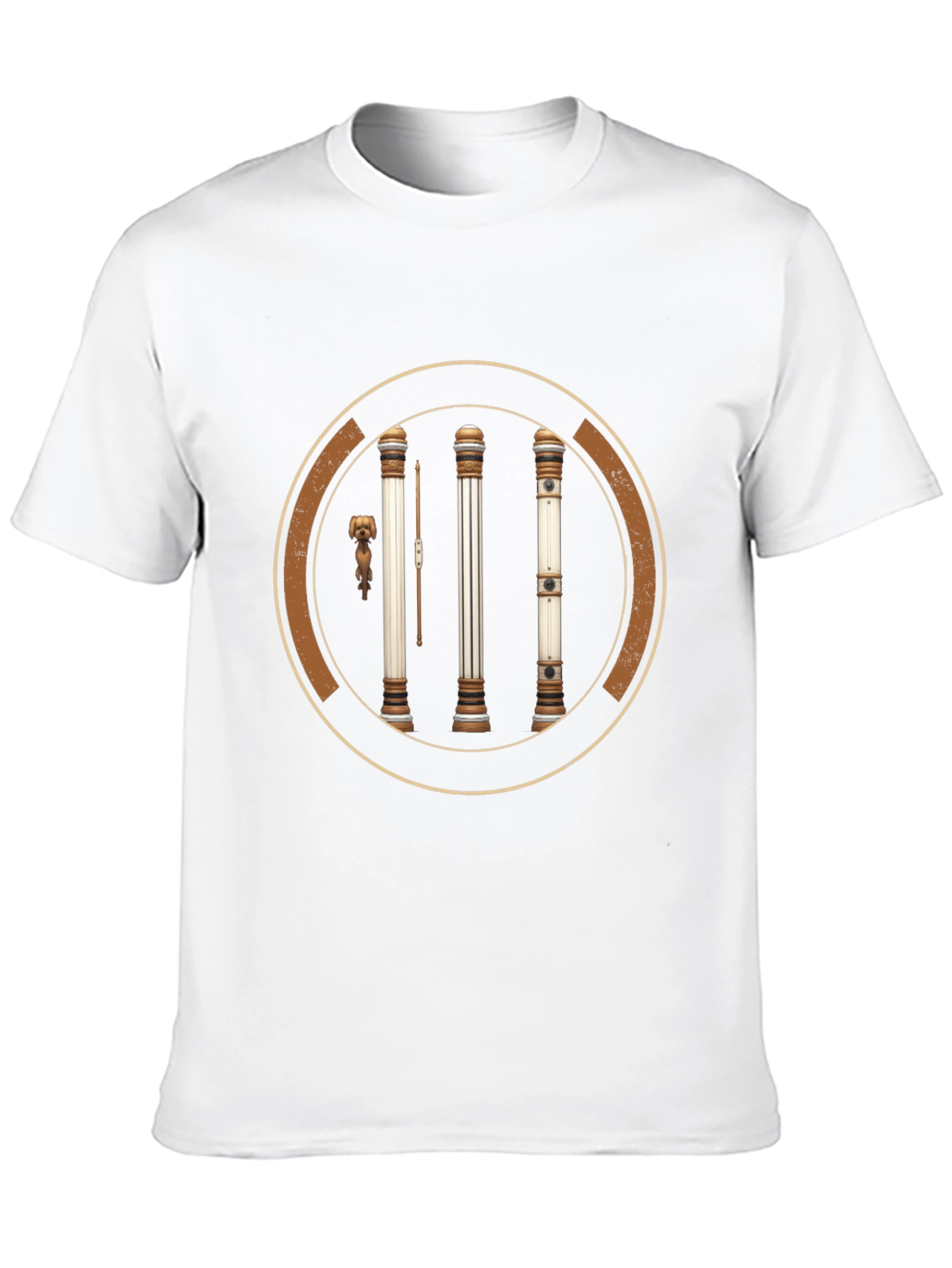 Pillar Graphic Black T-Shirt