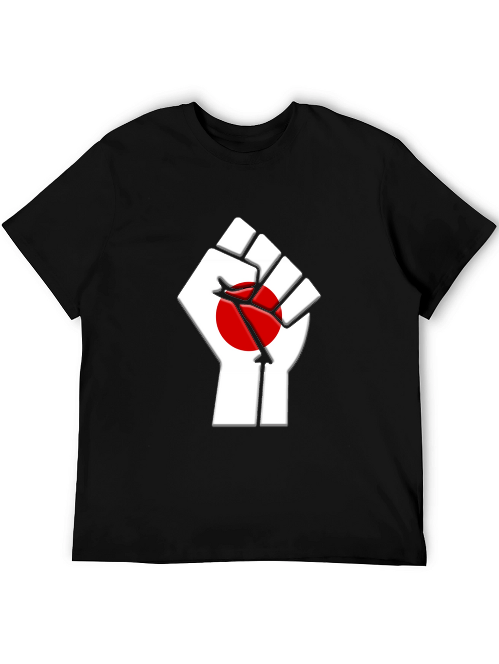 Statement Graphic Tee - Solidarity Fist
