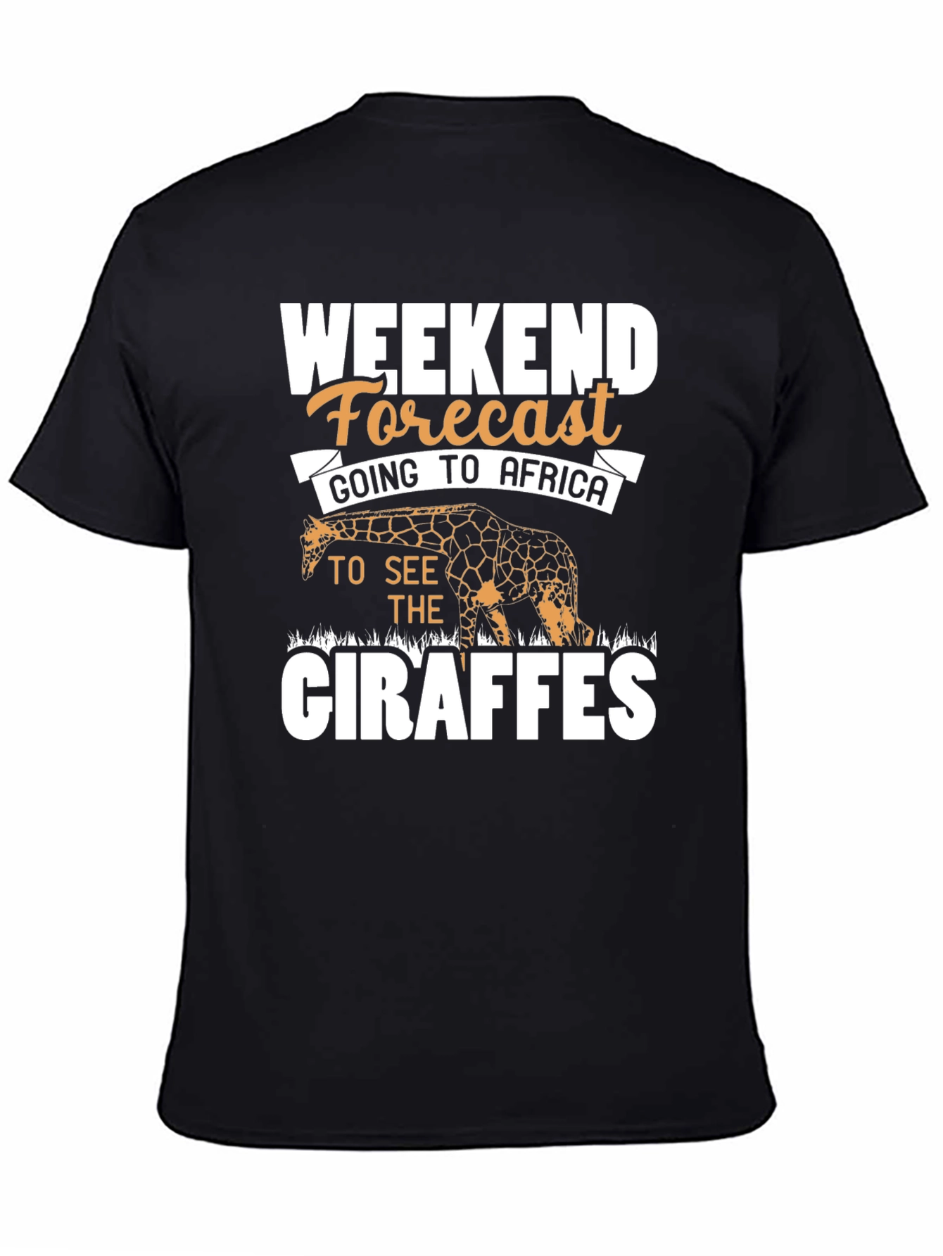 Weekend Forecast: Giraffes in Africa T-Shirt