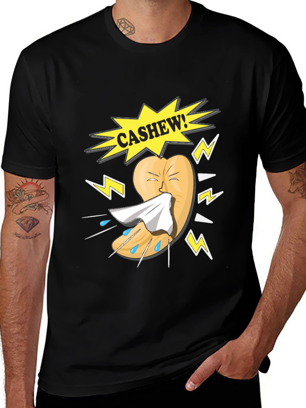 Funny Cashew Allergy T-Shirt