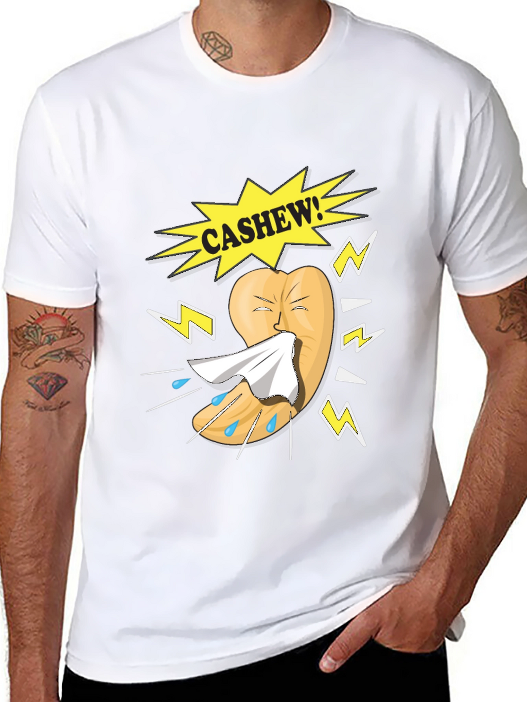 Funny Cashew Allergy T-Shirt