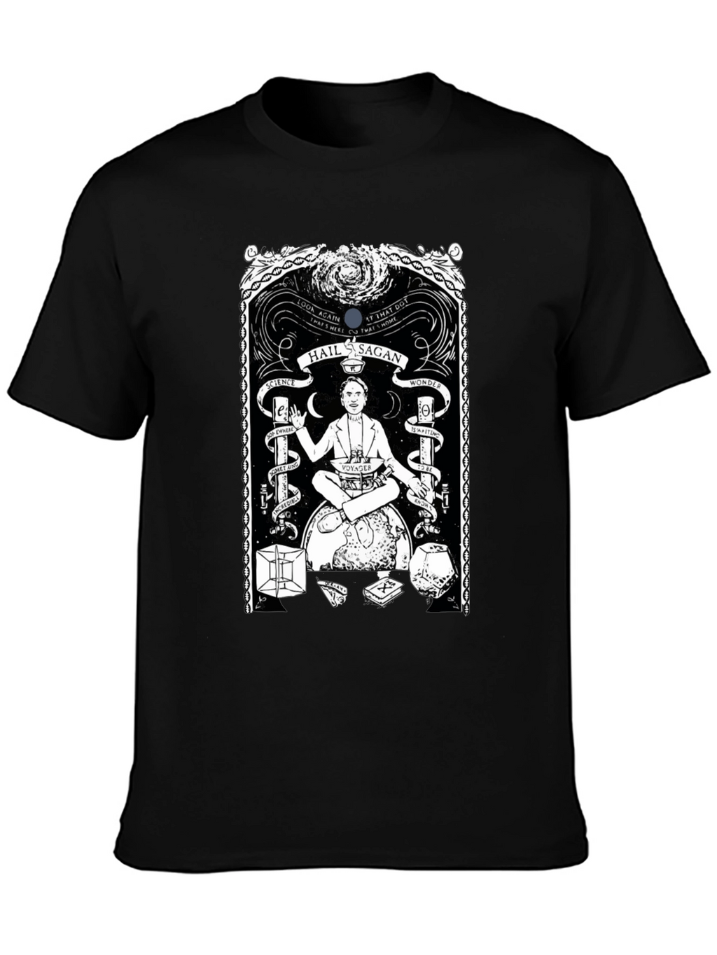 Hail Sagan Graphic T-Shirt - Science & Wonder