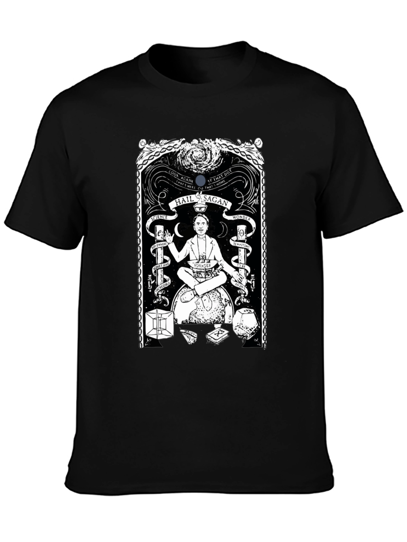 Hail Sagan Graphic T-Shirt - Science & Wonder