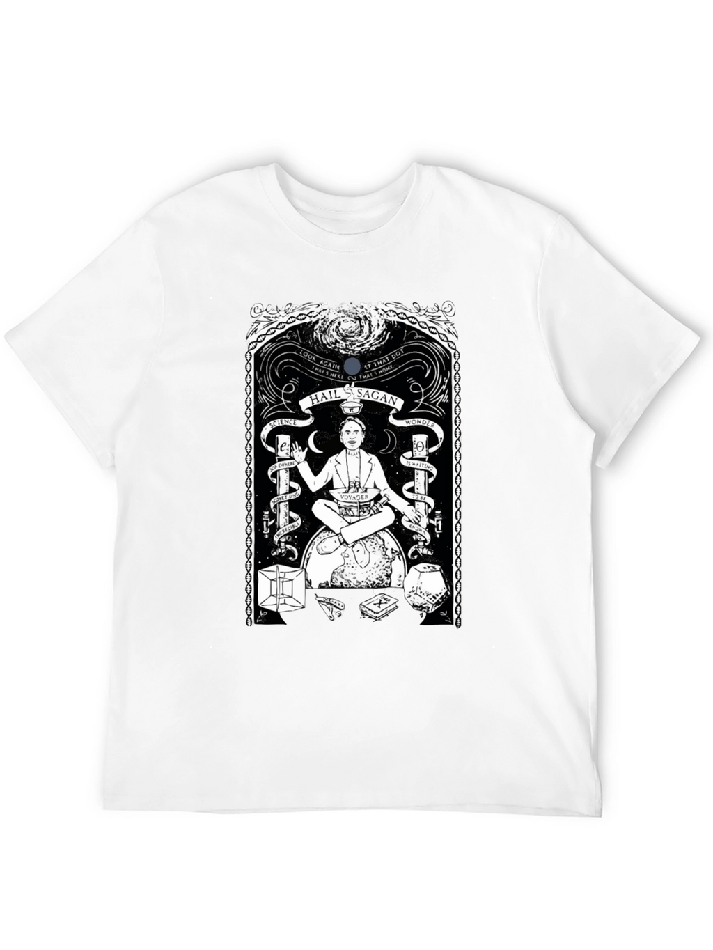 Hail Sagan Graphic T-Shirt - Science & Wonder