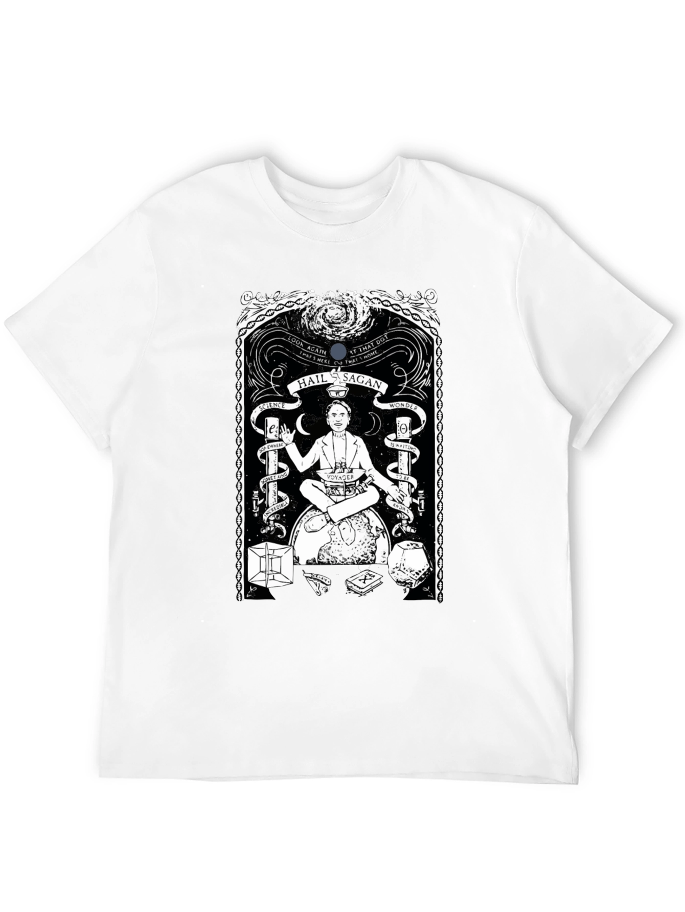 Hail Sagan Graphic T-Shirt - Science & Wonder