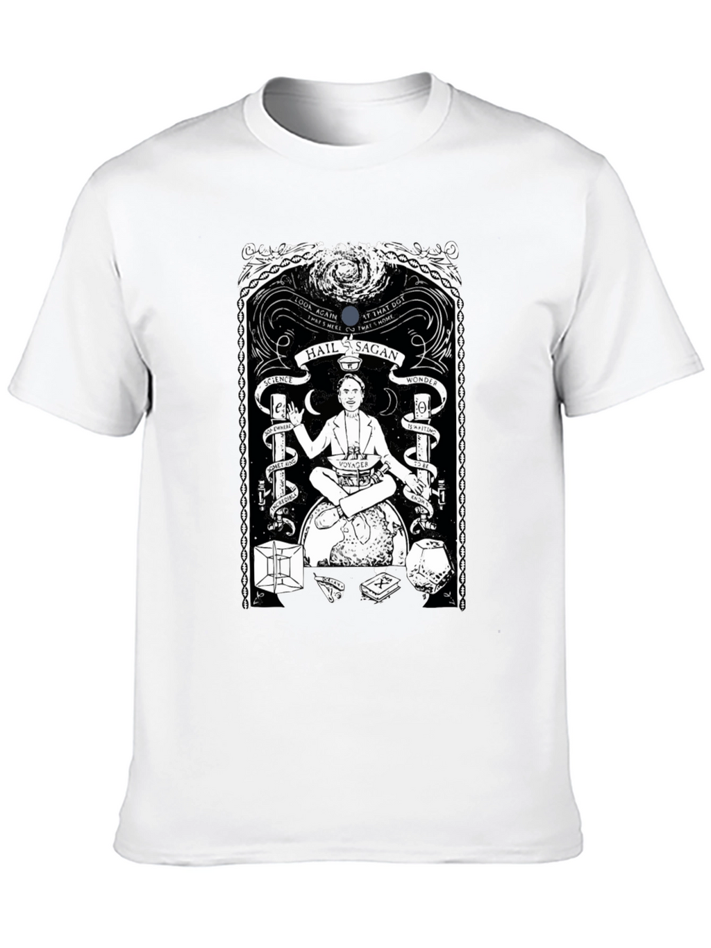Hail Sagan Graphic T-Shirt - Science & Wonder