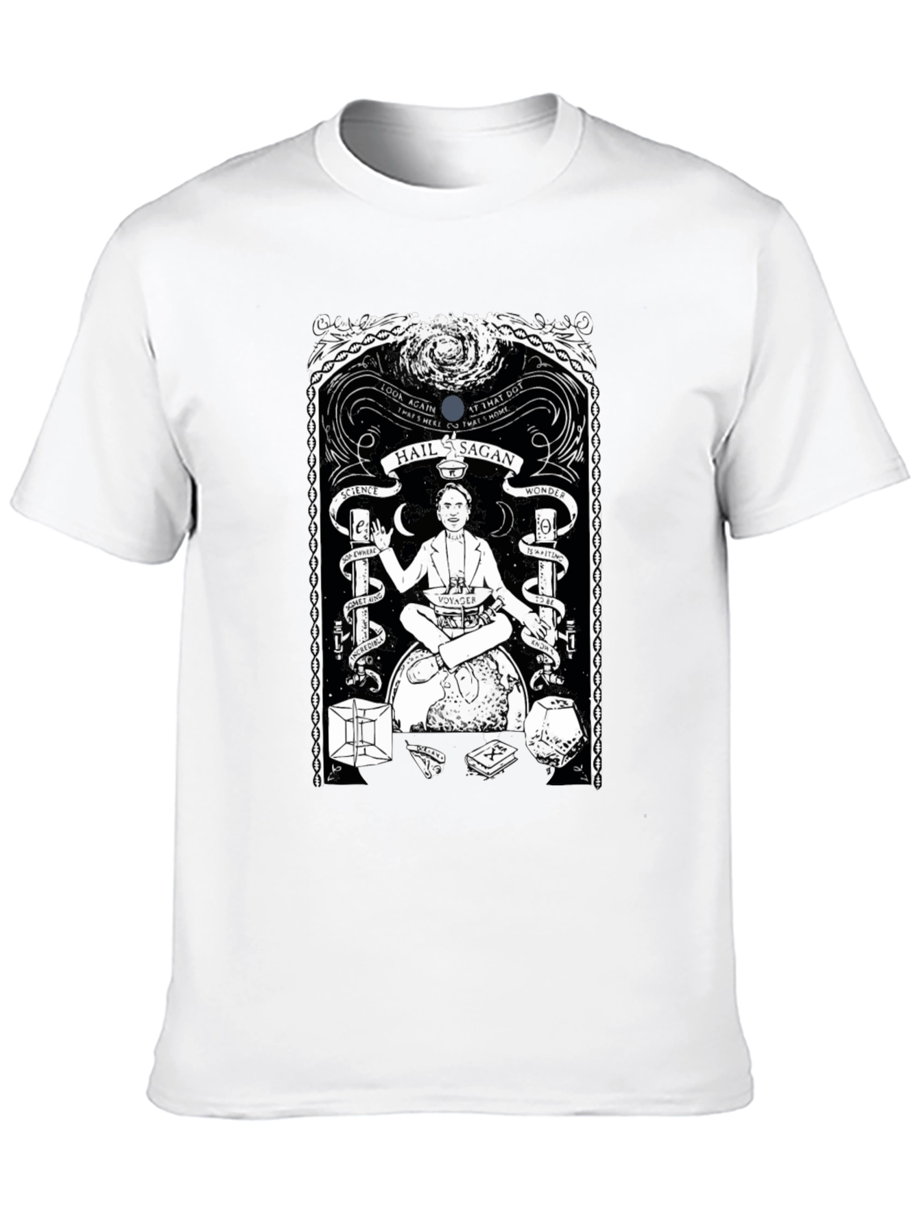 Hail Sagan Graphic T-Shirt - Science & Wonder