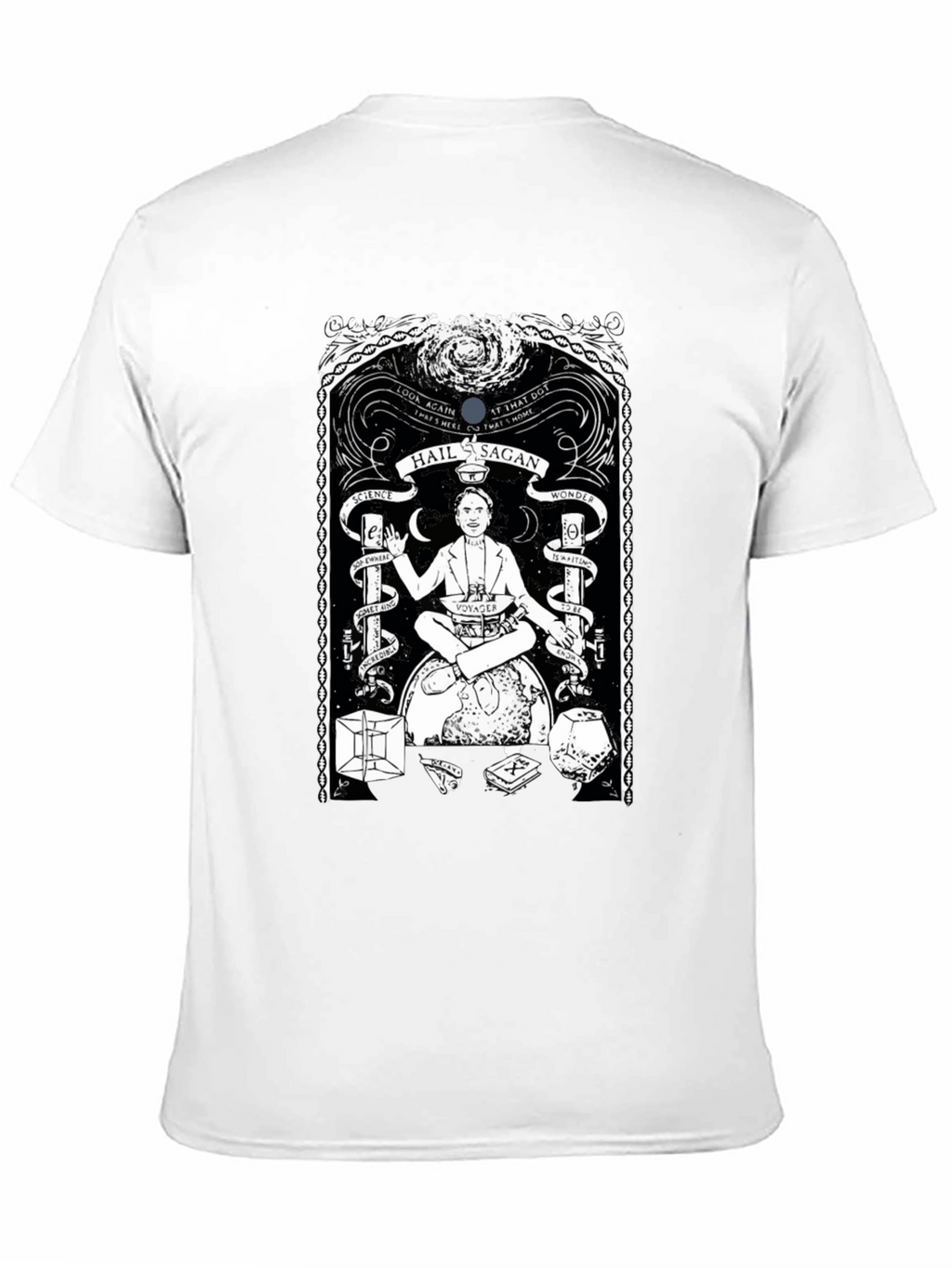 Hail Sagan Graphic T-Shirt - Science & Wonder
