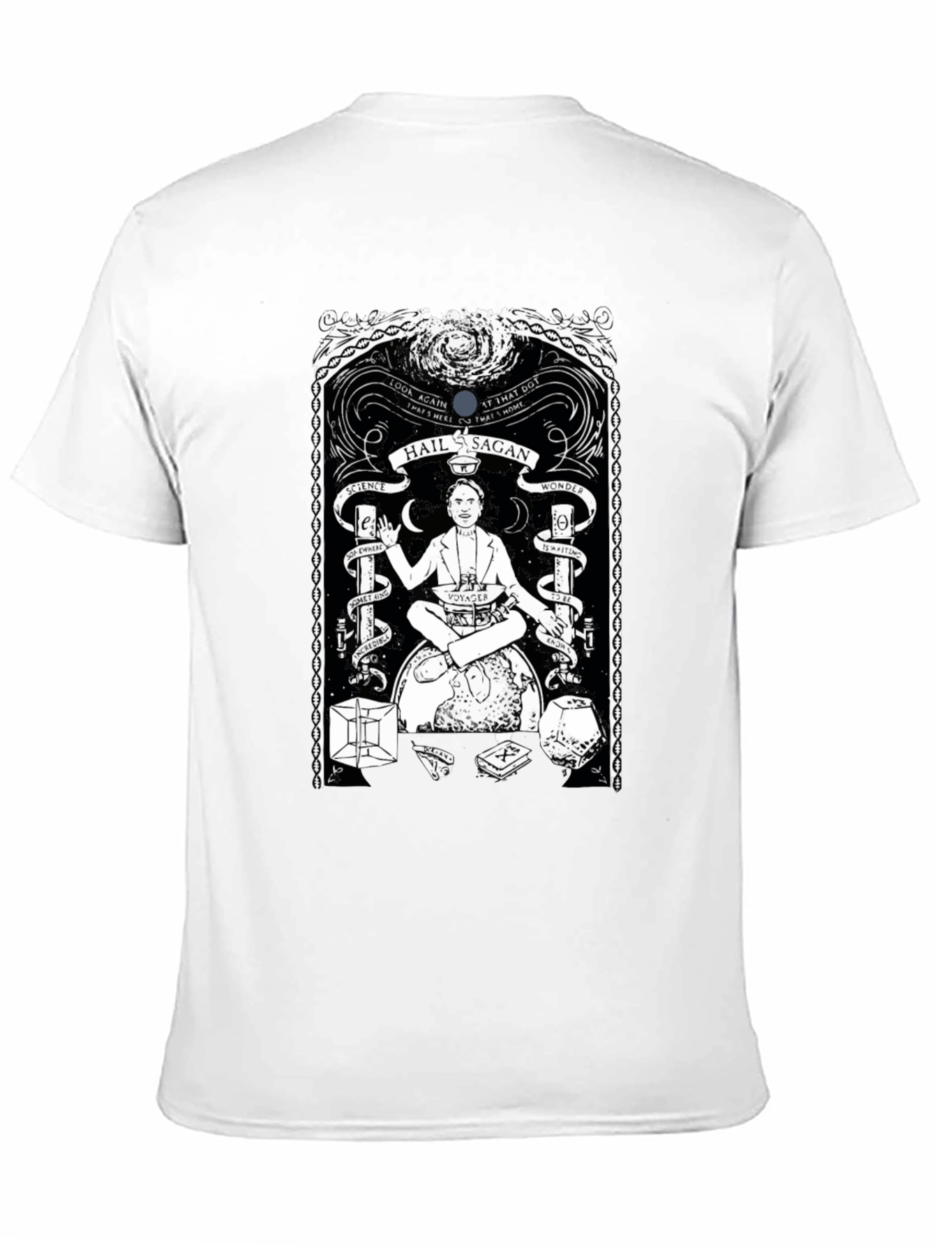 Hail Sagan Graphic T-Shirt - Science & Wonder