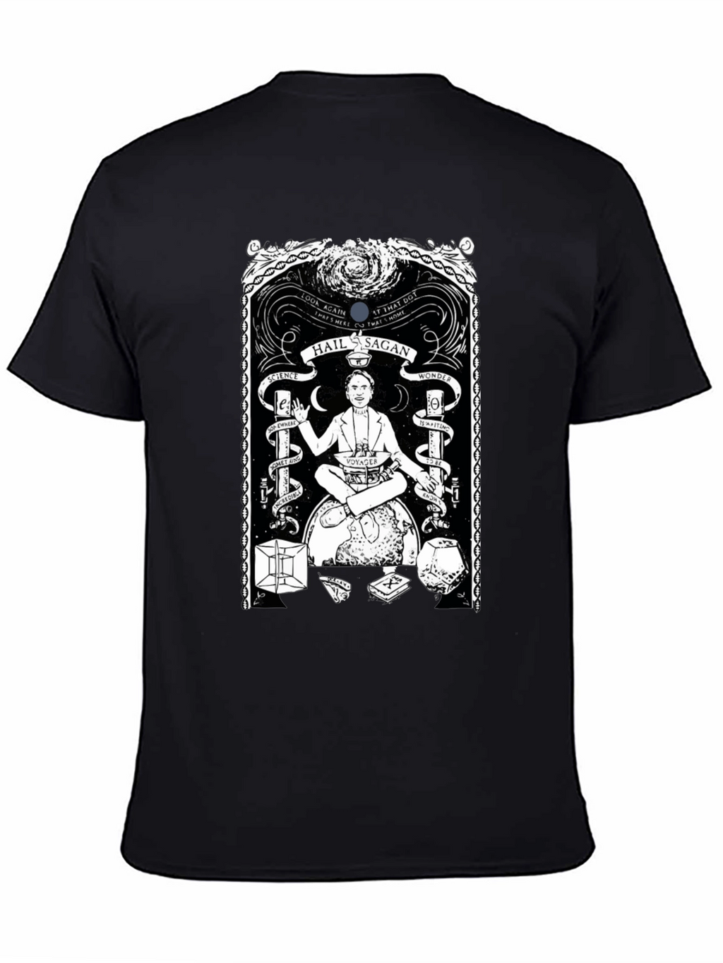 Hail Sagan Graphic T-Shirt - Science & Wonder