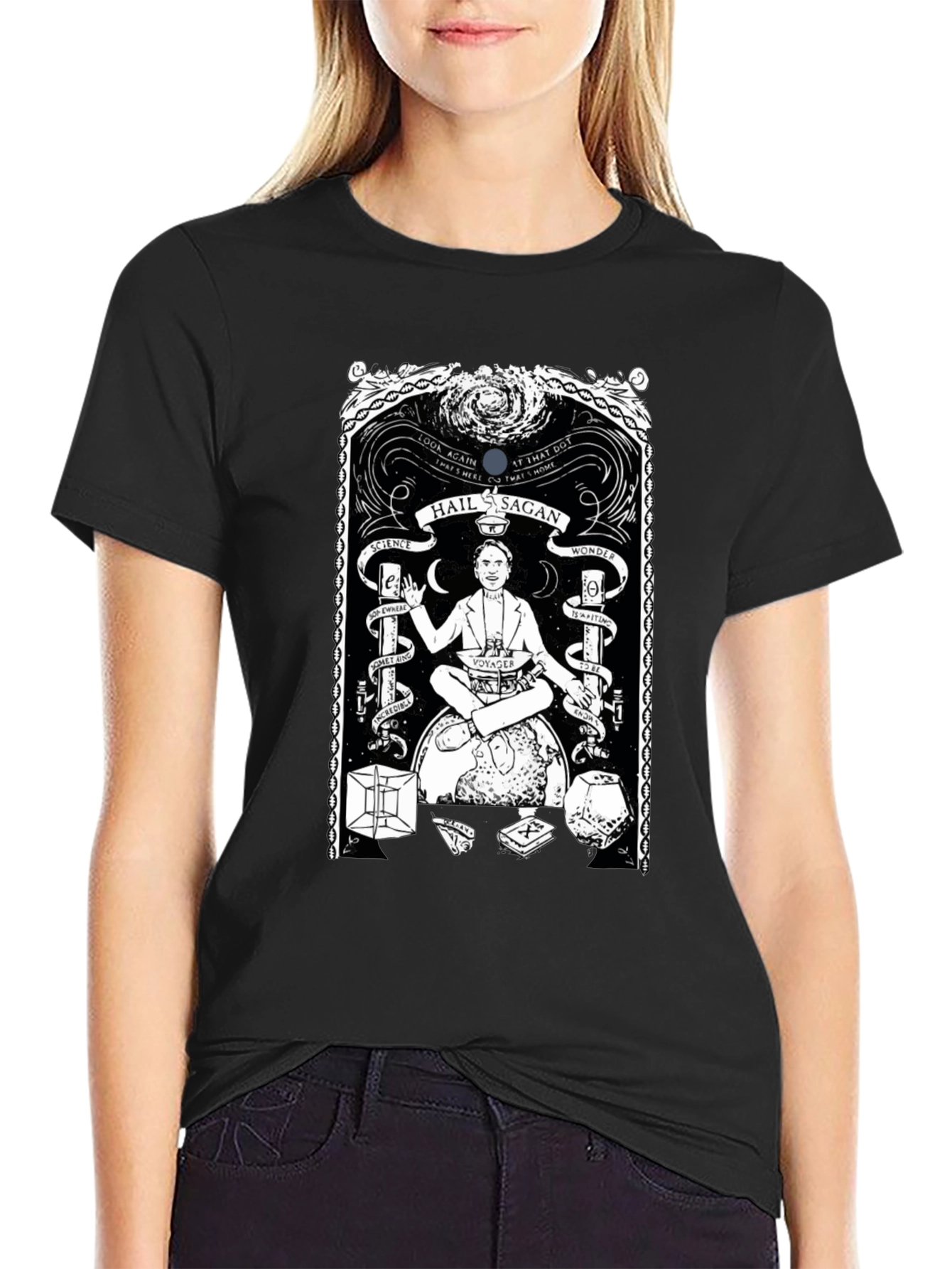 Hail Sagan Graphic T-Shirt - Science & Wonder