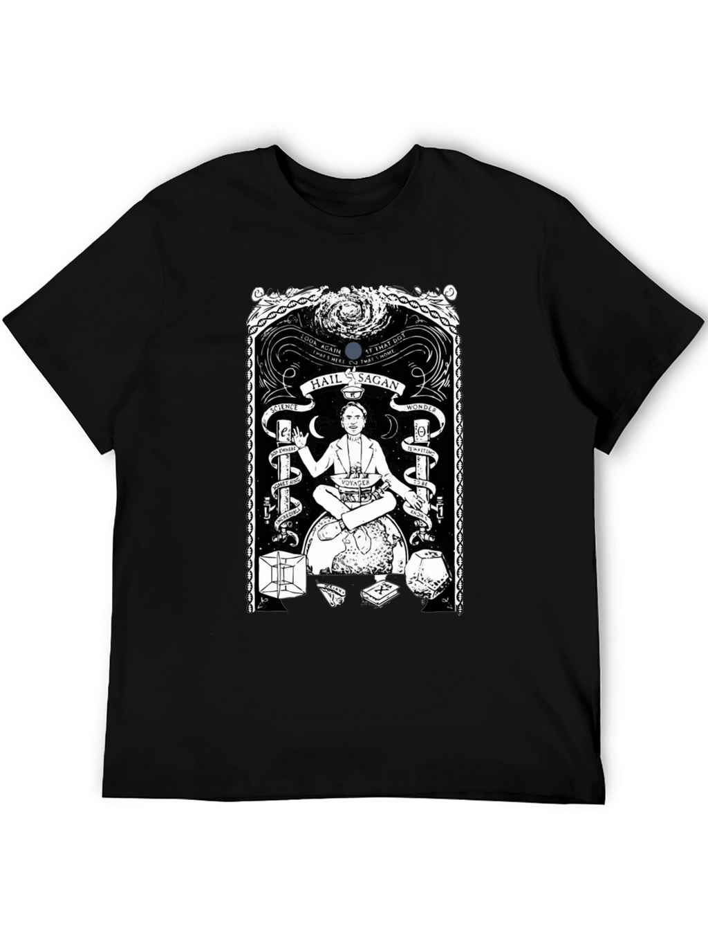 Hail Sagan Graphic T-Shirt - Science & Wonder