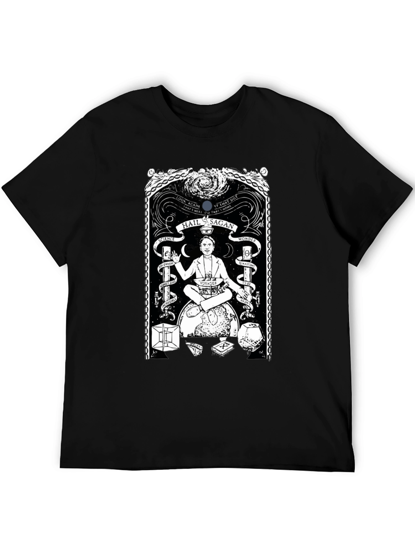 Hail Sagan Graphic T-Shirt - Science & Wonder