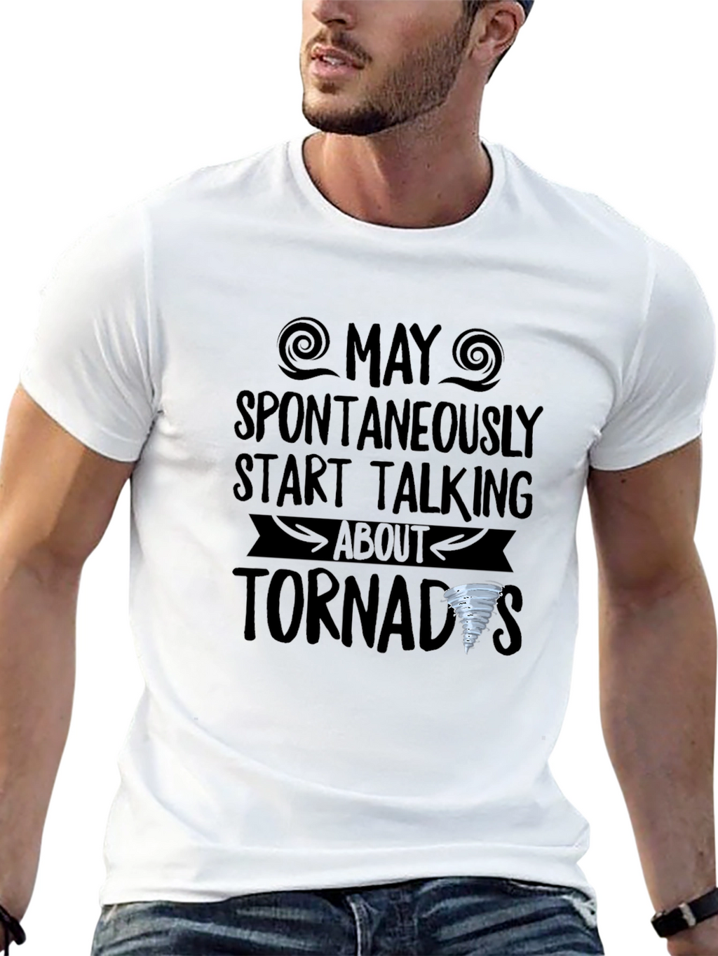 Tornado Enthusiast Black T-Shirt