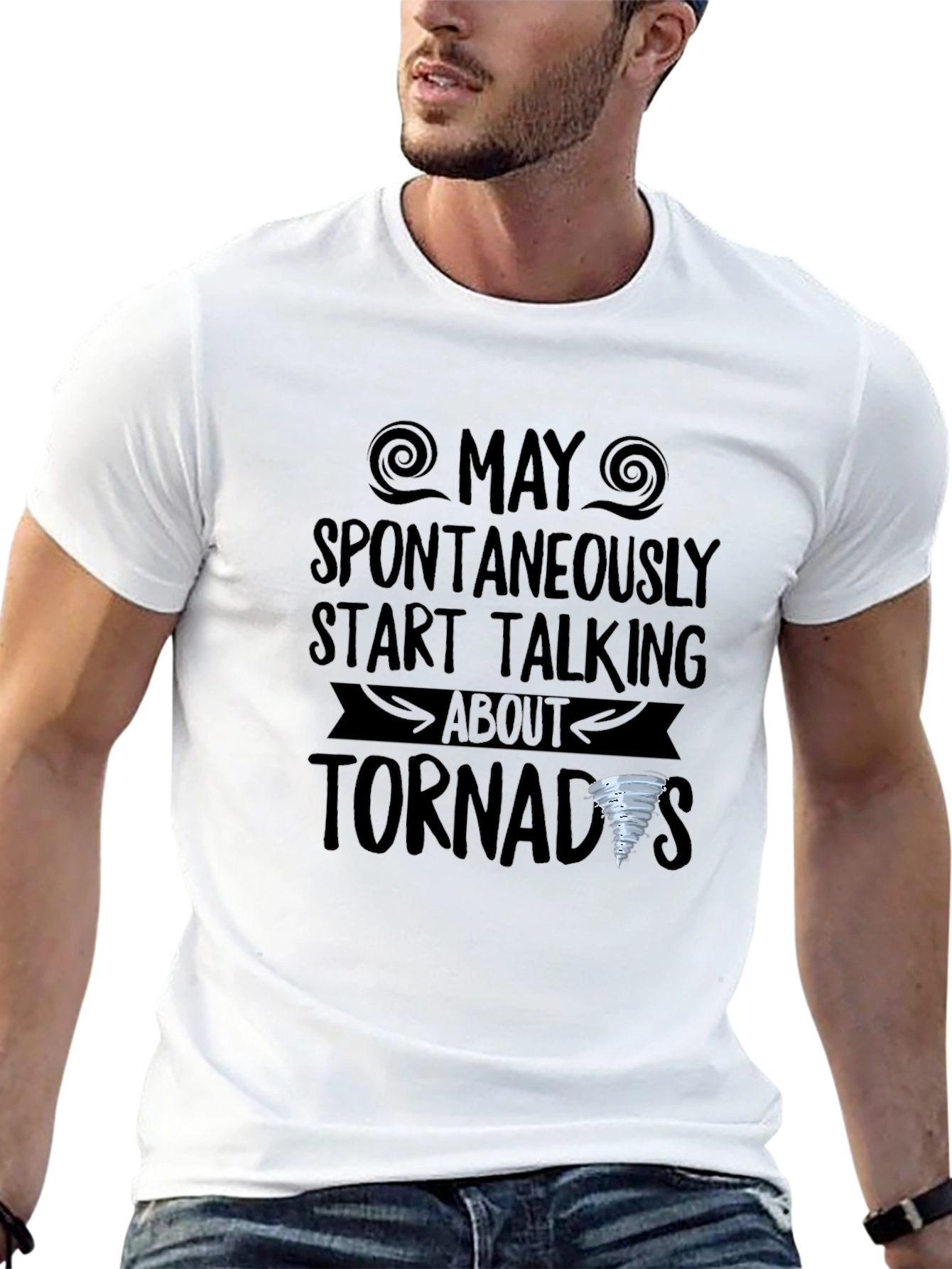 Tornado Enthusiast Black T-Shirt