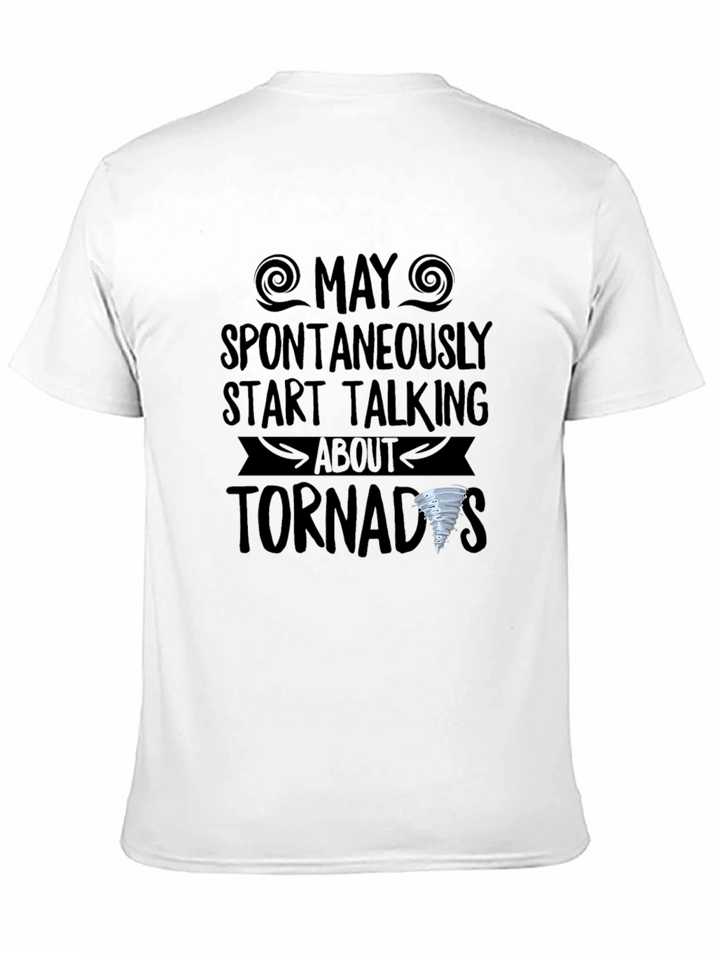 Tornado Enthusiast Black T-Shirt